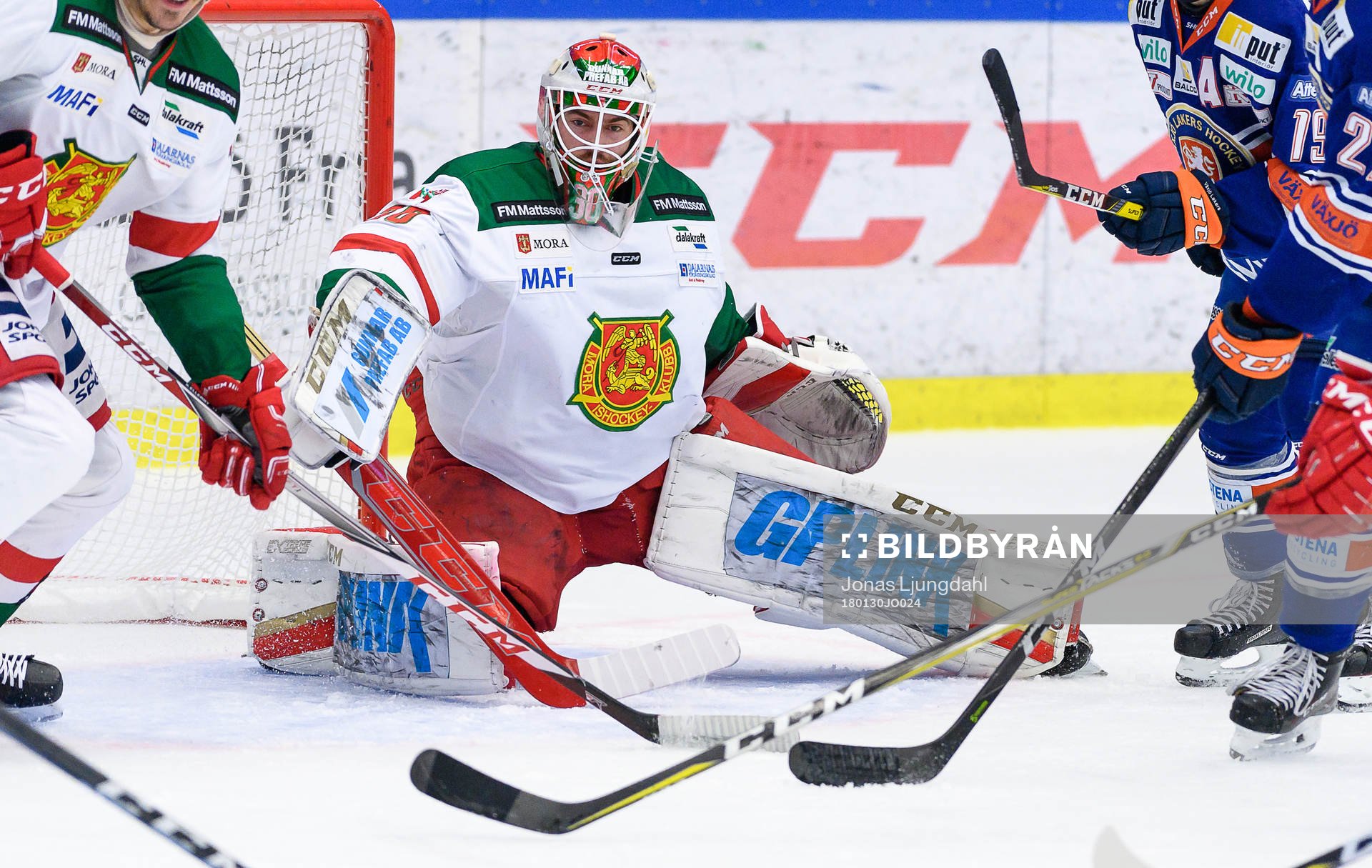 Moras målvakt Mattias Pettersson