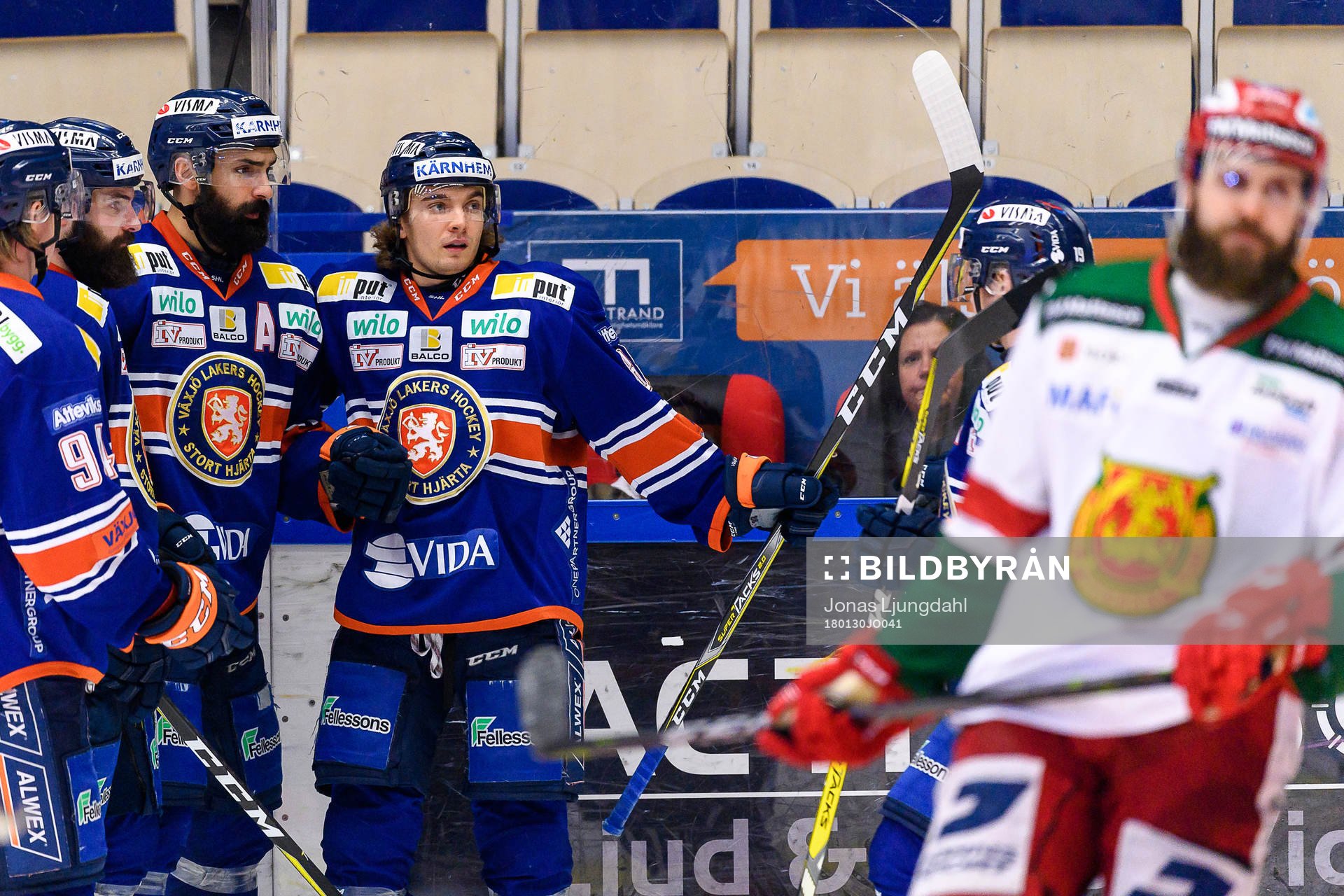 Växjös Adam Brodecki jublar