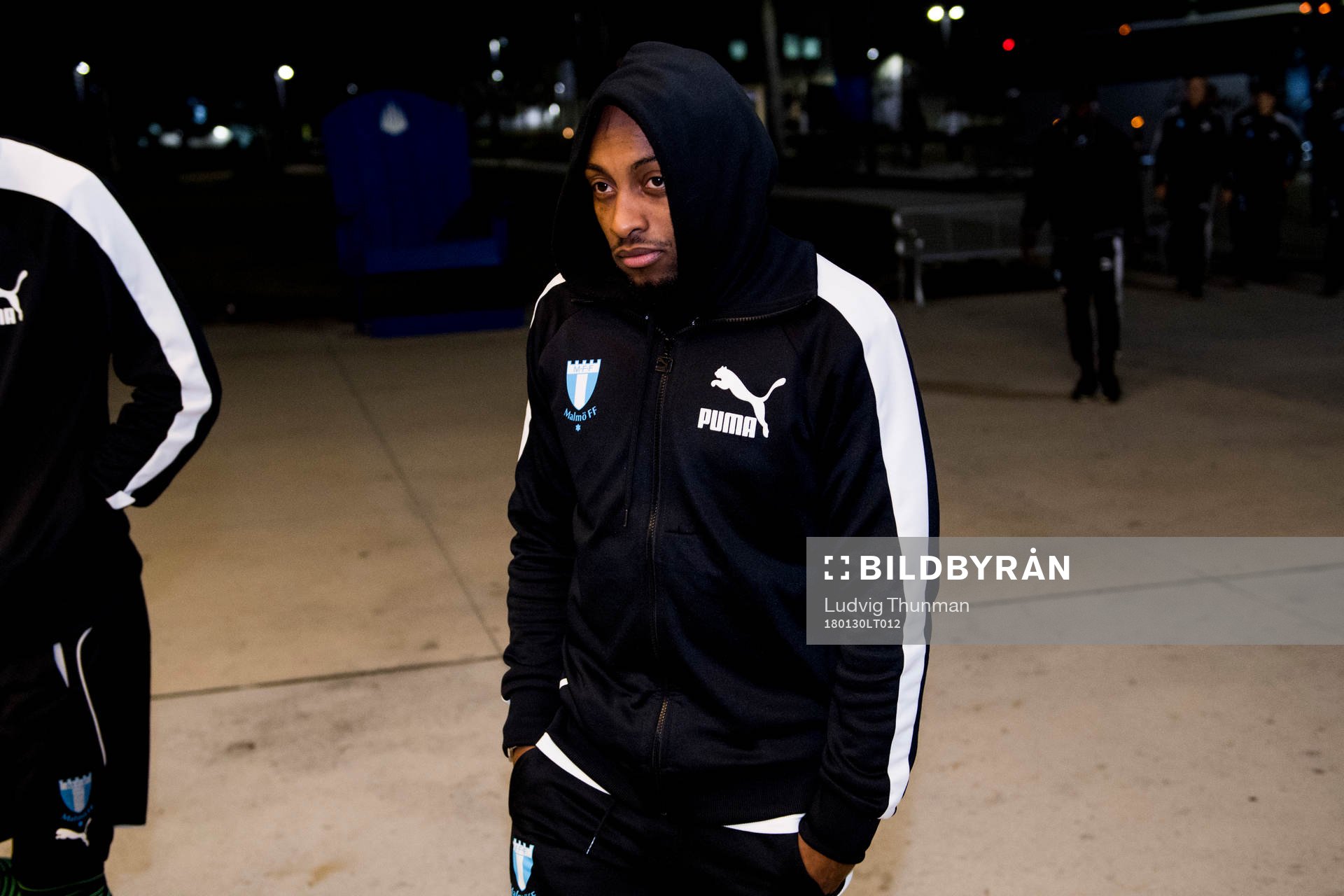Malmö FFs Fouad Bachirou ankommer till IMG Academy