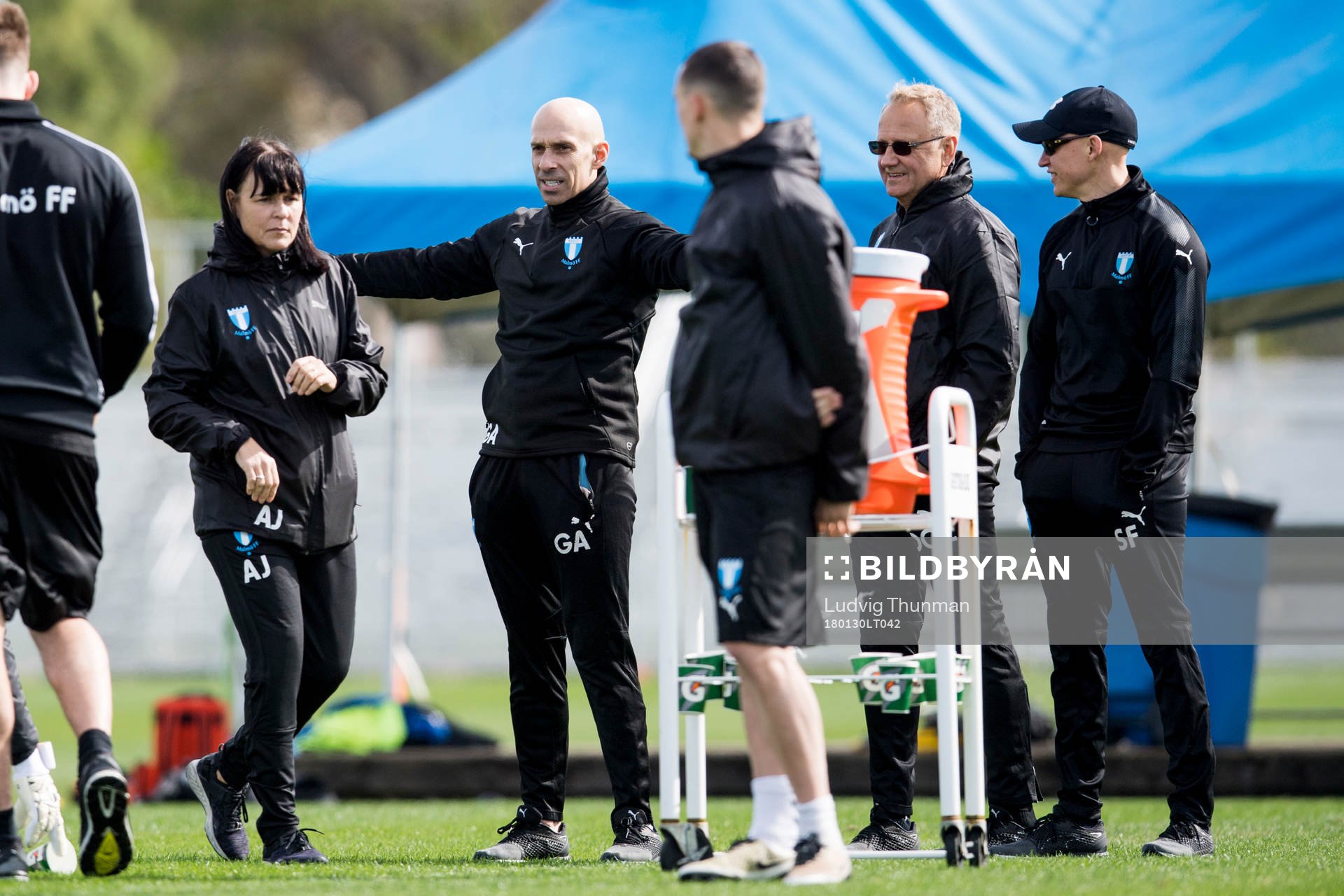 Anna-Maj Jansson, massör Greger Andrijevski, läkare Pär