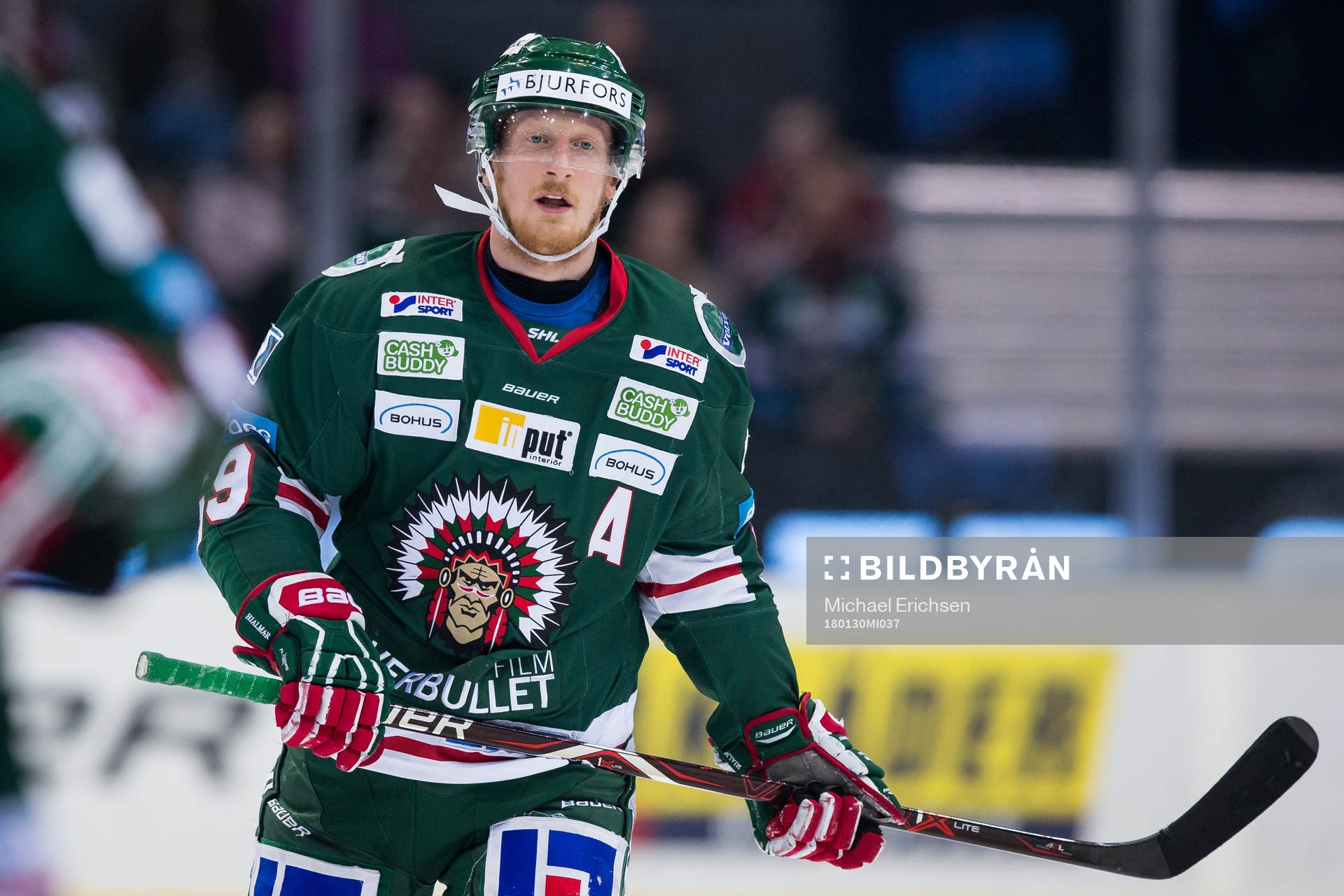 Frölundas Simon Hjalmarsson deppar