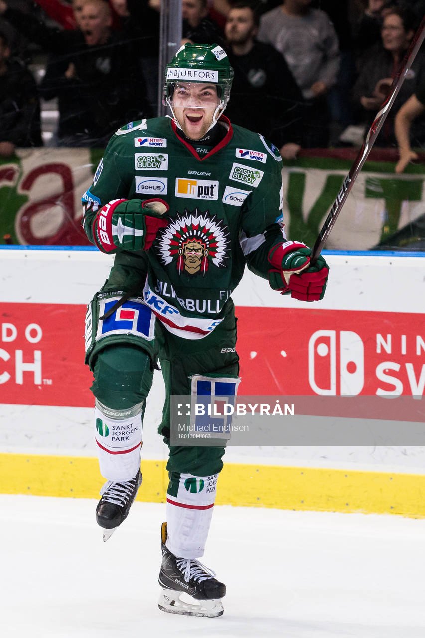 Frölundas Ponthus Westerholm jublar