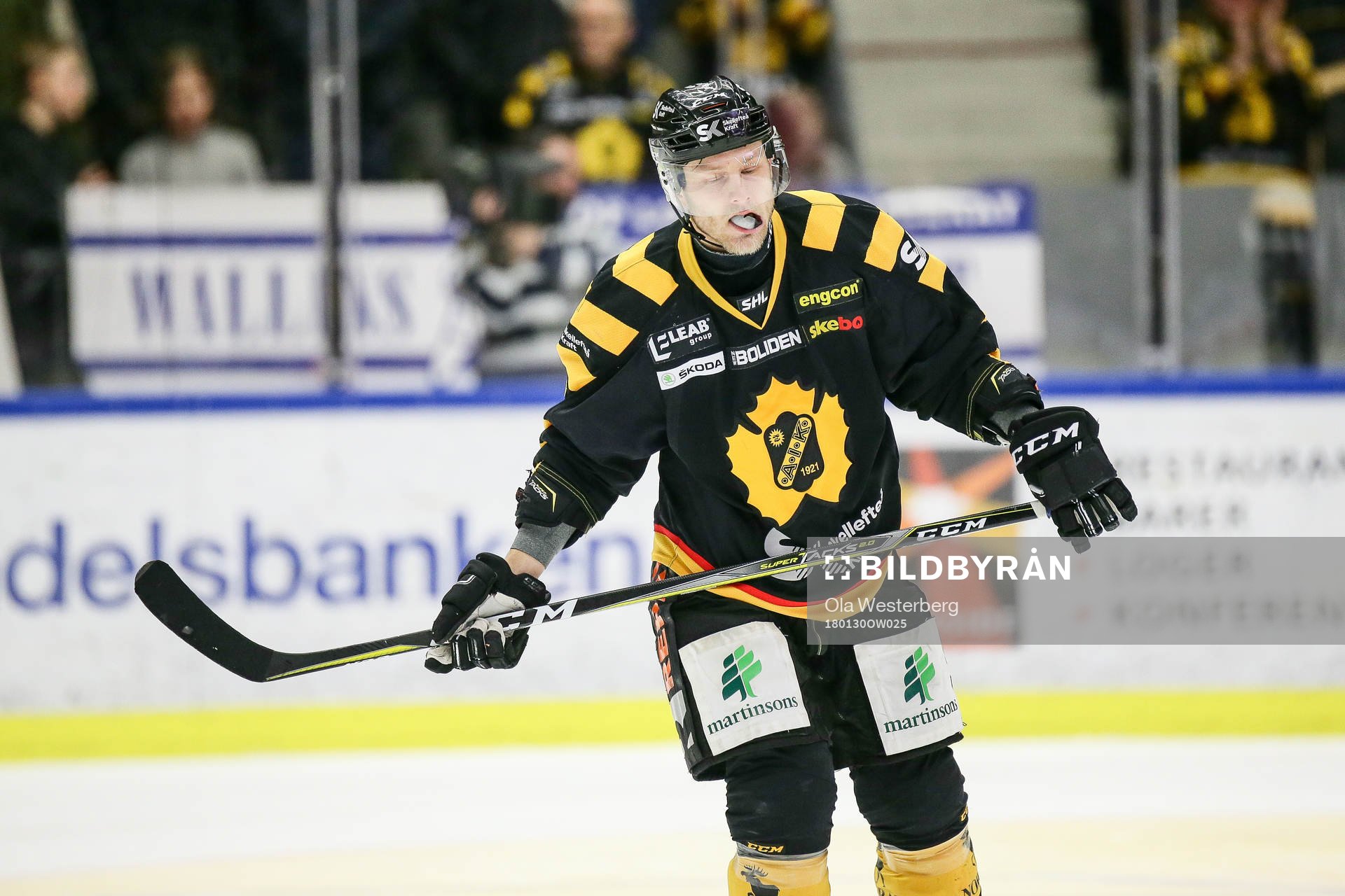 Skellefteås Oscar Möller deppar