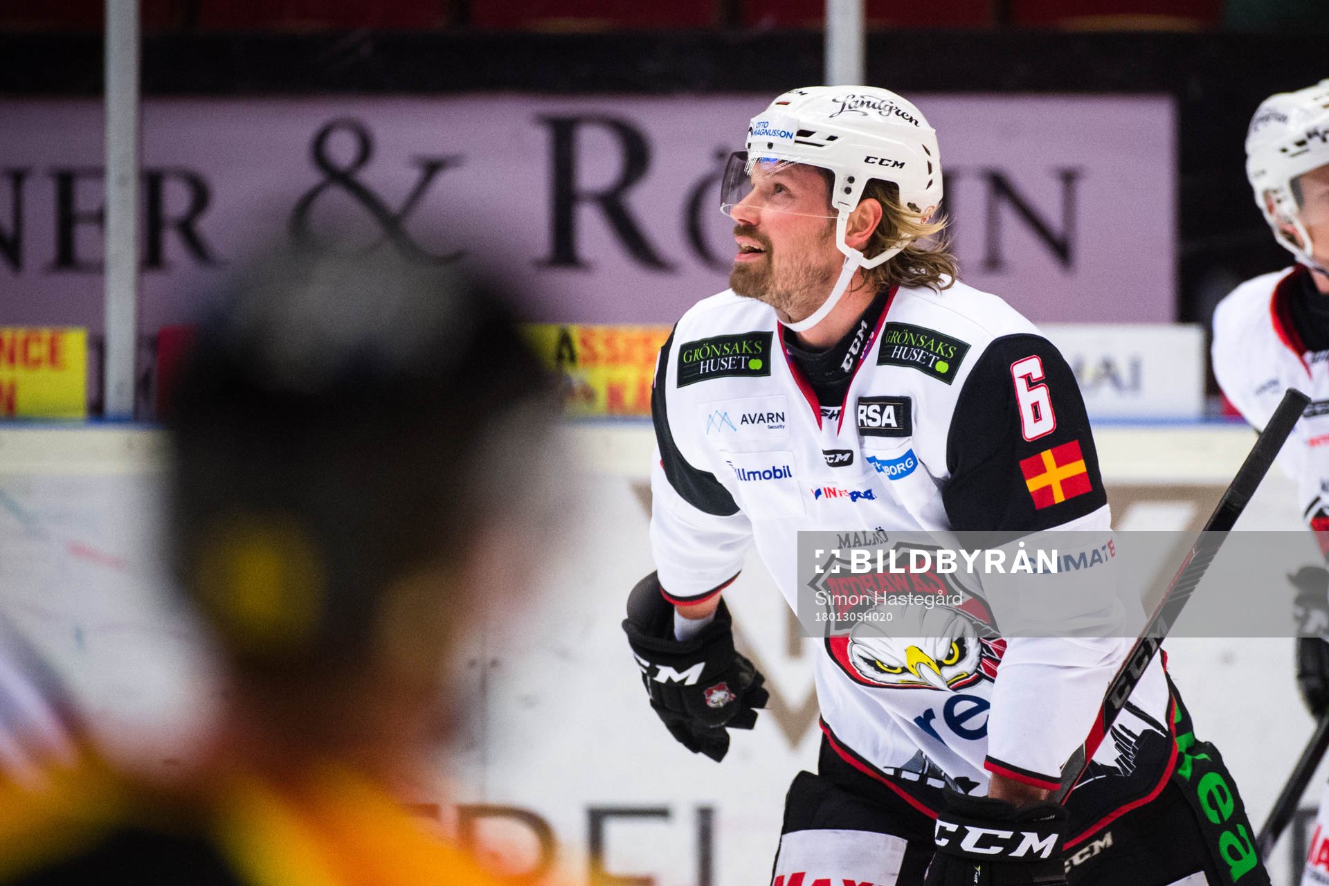 Malmö Redhawks Stefan Warg jublar