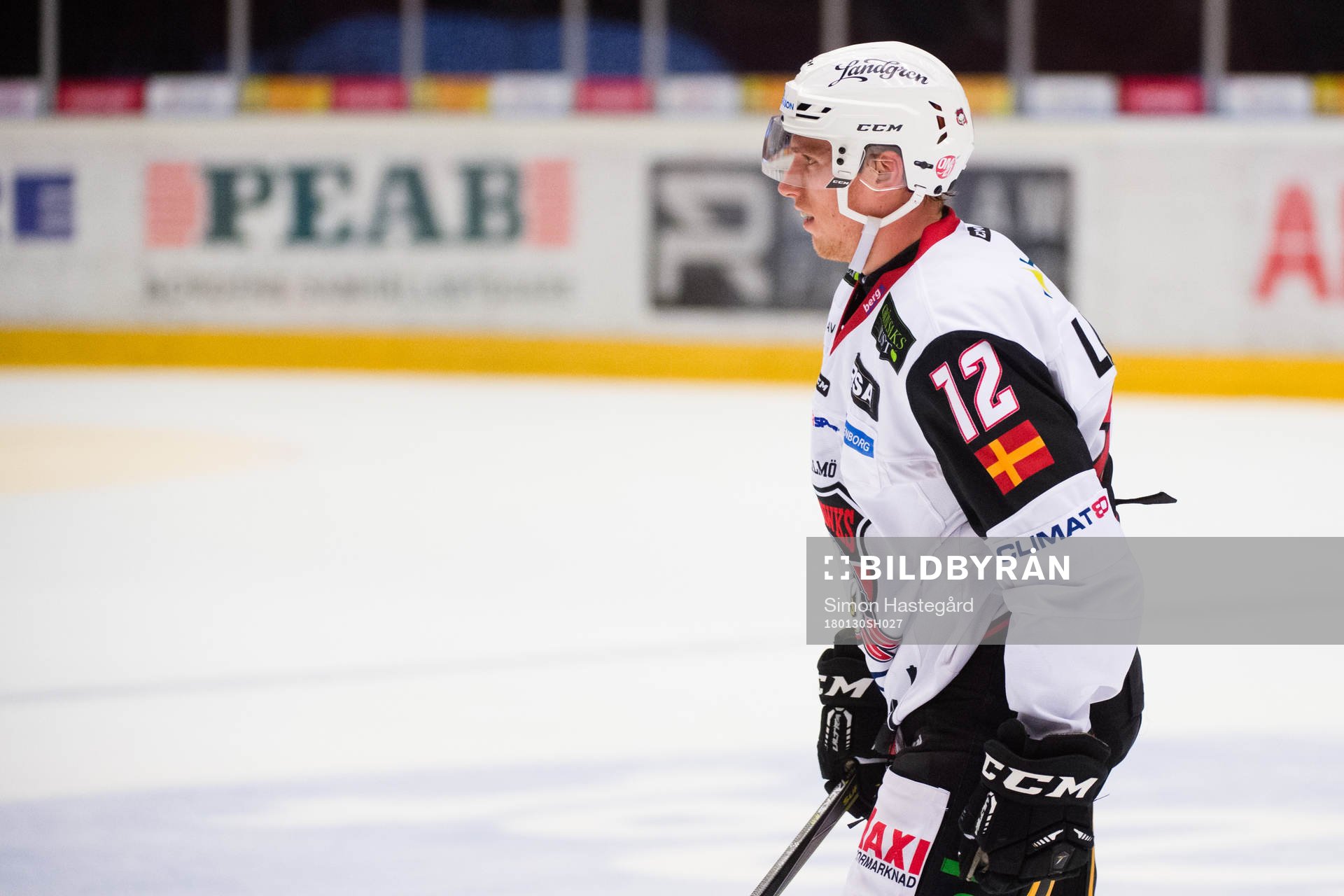 Malmö Redhawks Matias Lassen jublar