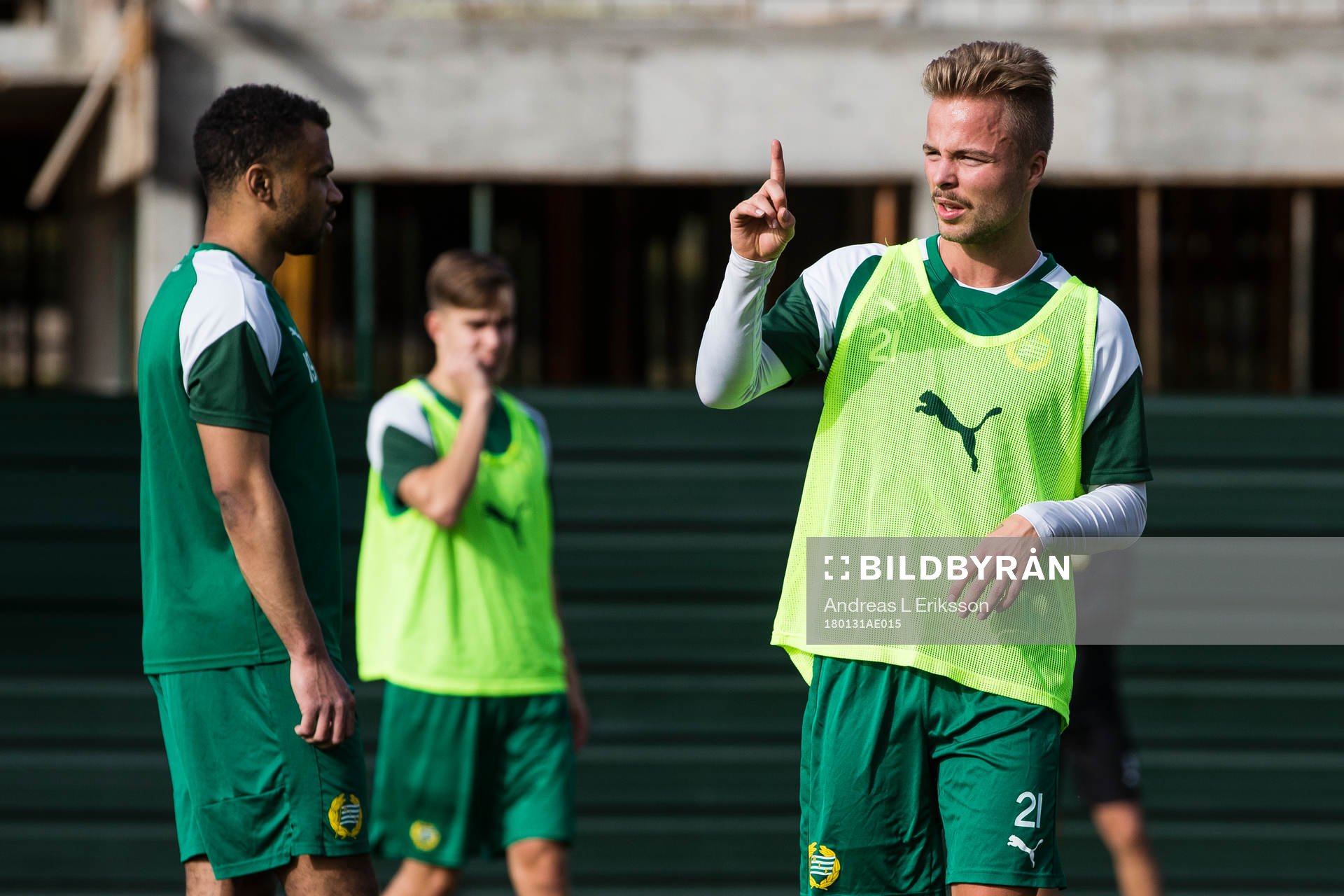 Hammarbys Serge-Junior Martinsson Ngouali och Sander