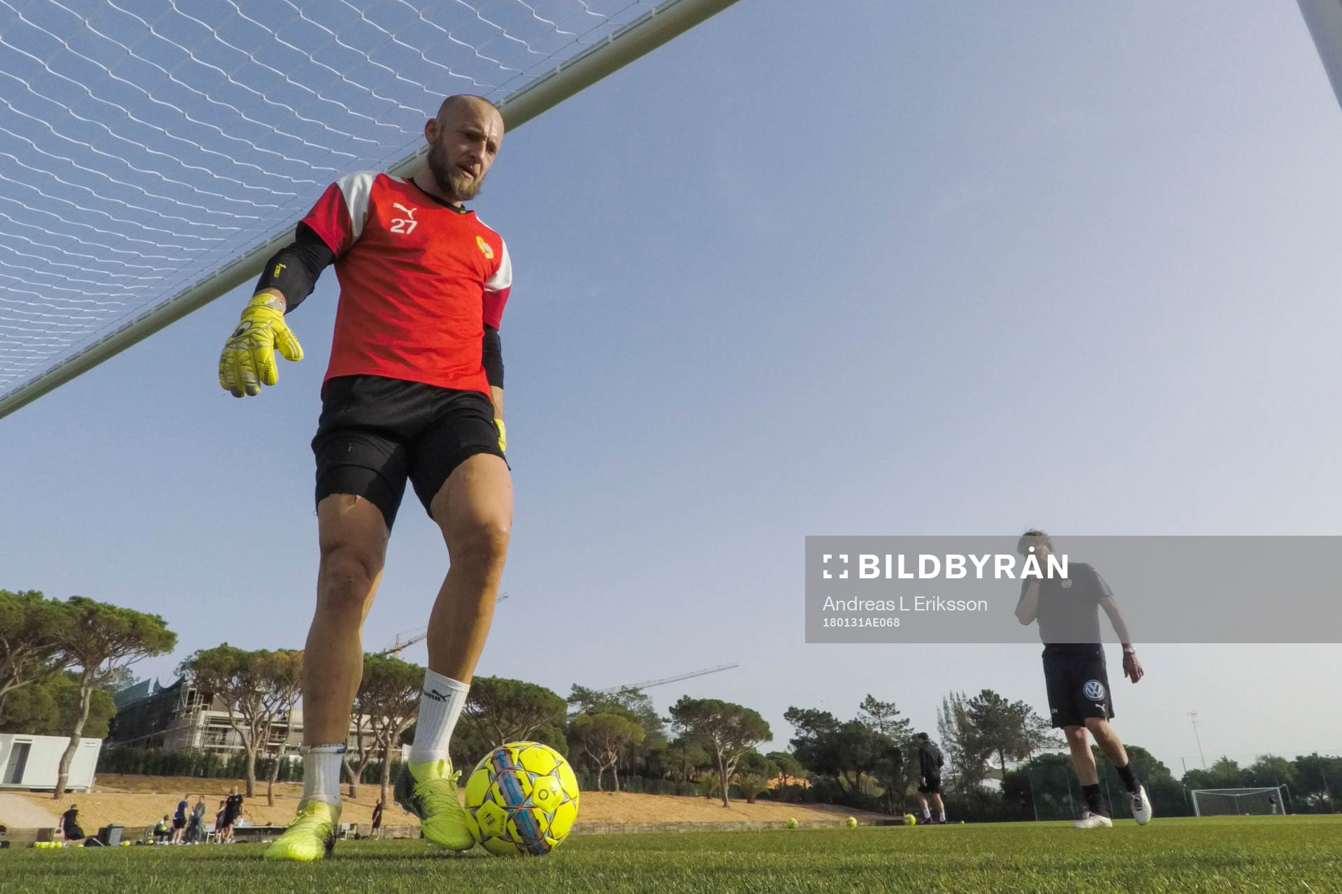 Hammarbys målvakt Benny Lekström