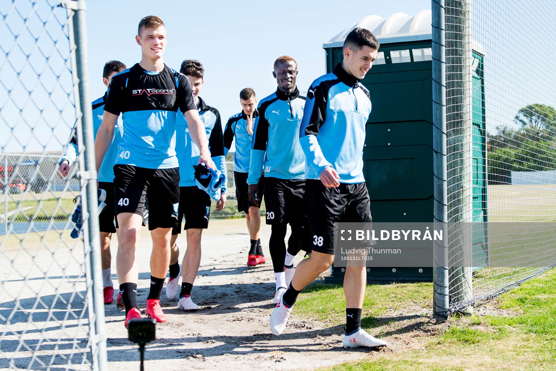 Malmö FFs Hugo Andersson, Bonke Innocent och målvakt