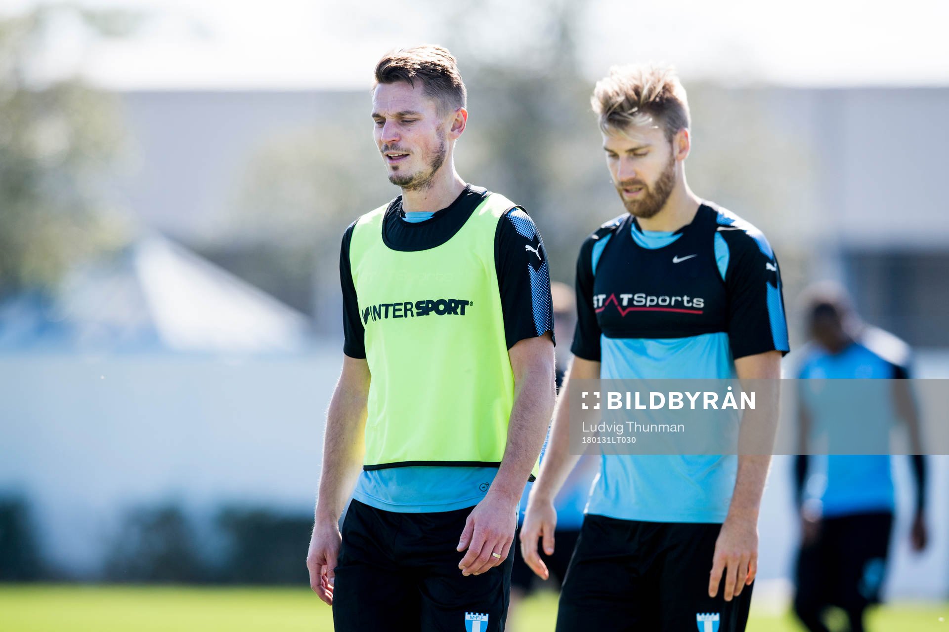 Malmö FFs Markus Rosenberg och Rasmus Bengtsson