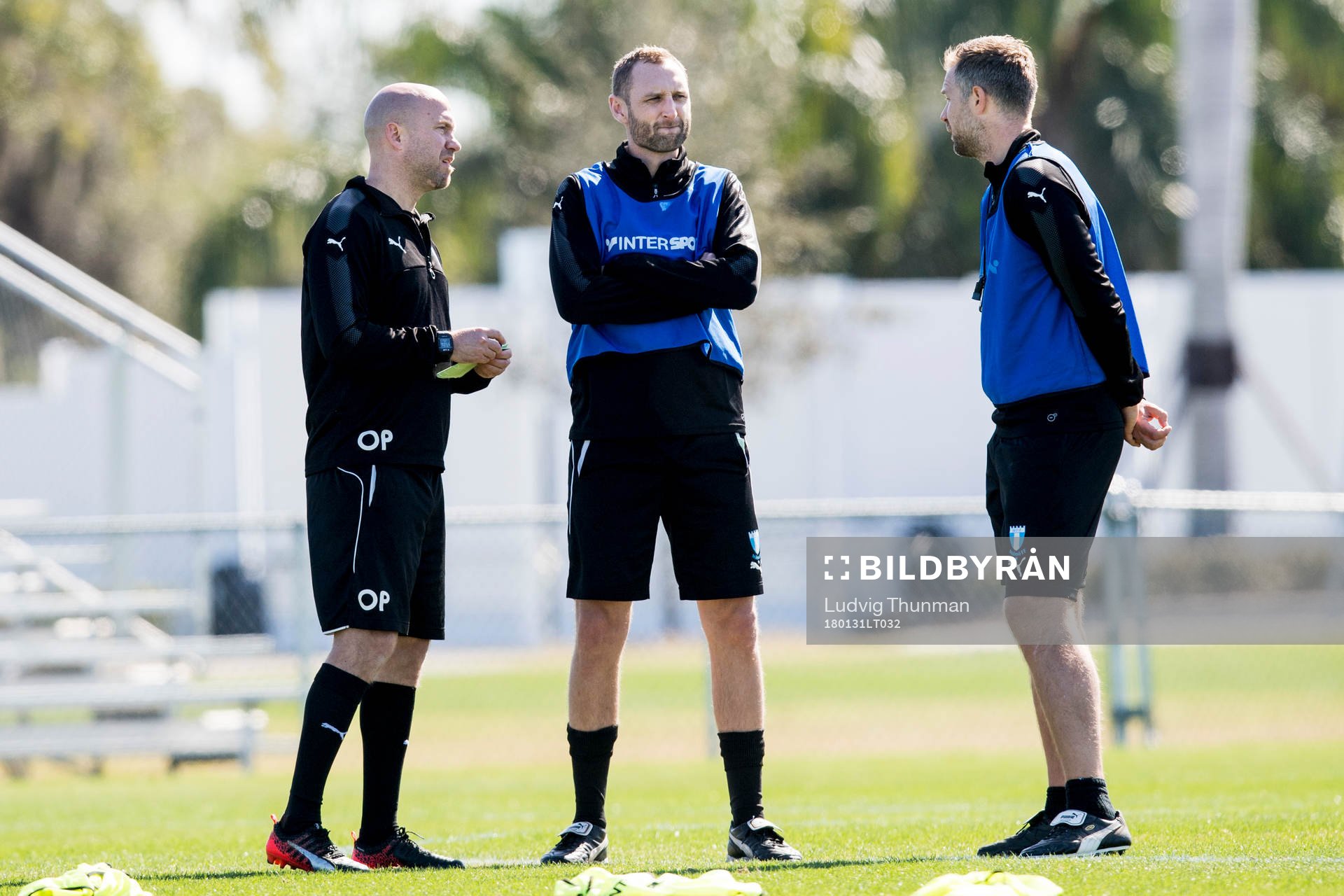 Malmö FFs assisterande tränare Olof Persson och