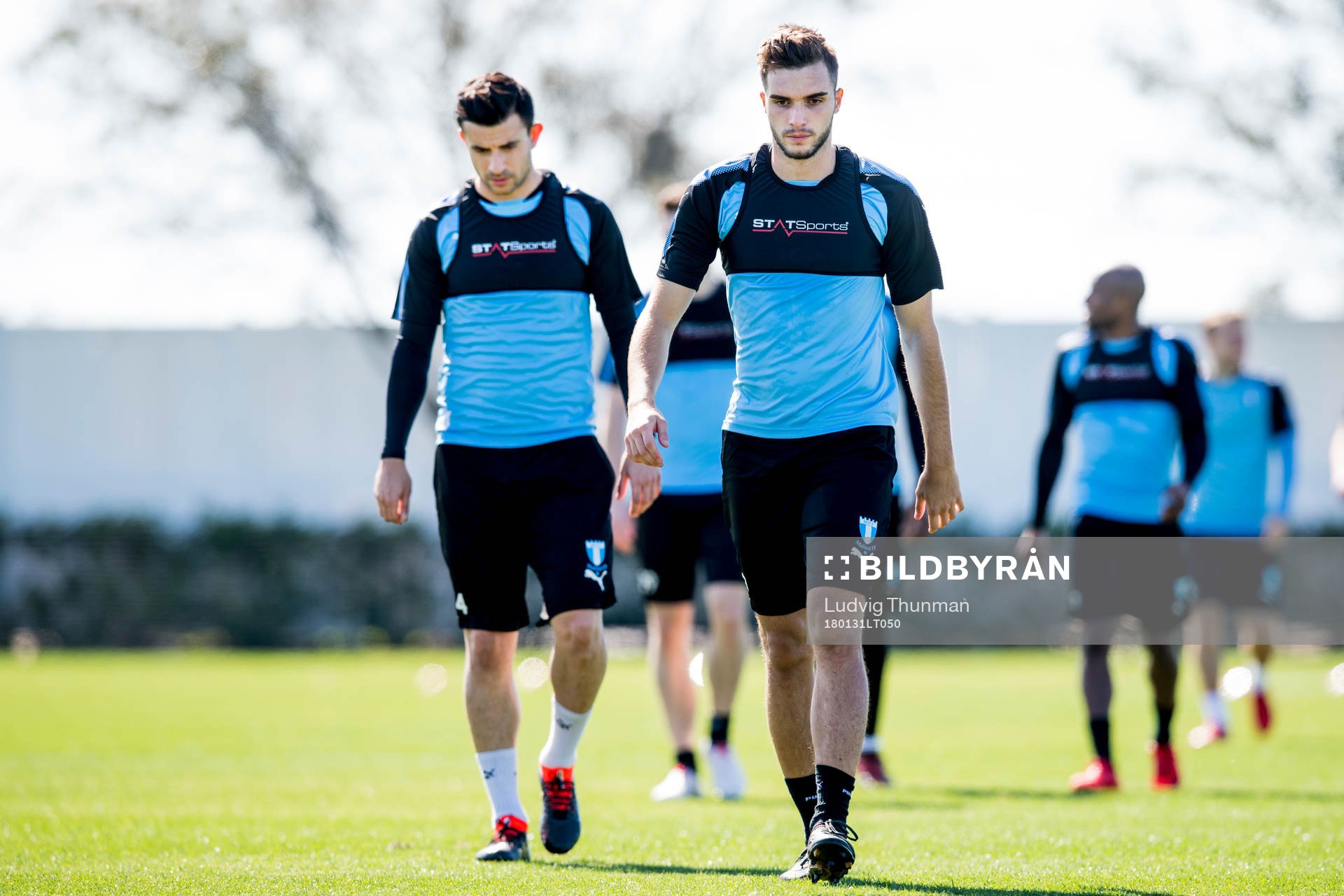 Malmö FFs Behrang Safari och Egzon Binaku