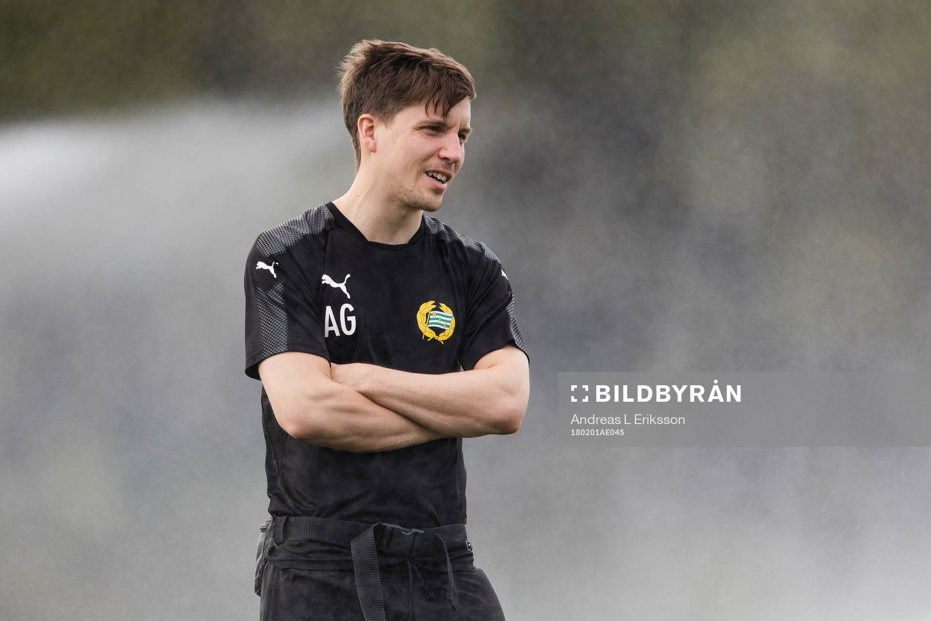 Hammarbys medicinske massageterapeut Andreas Gavelius