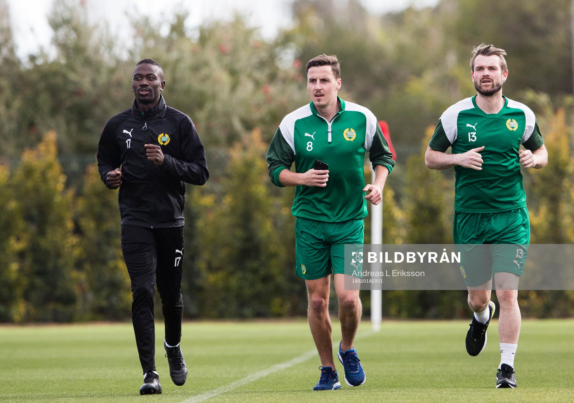 Hammarbys Pa Amat Dibba, Jeppe Andersen och Mads Fenger