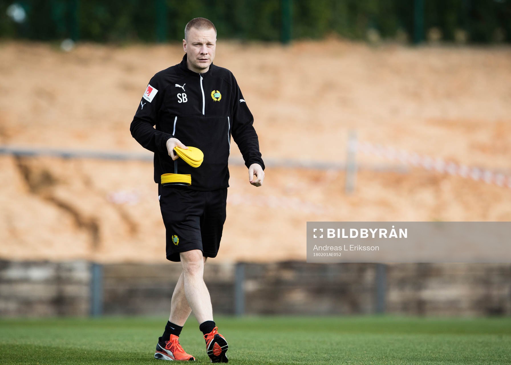 Hammarbys tränare Stefan Billborn