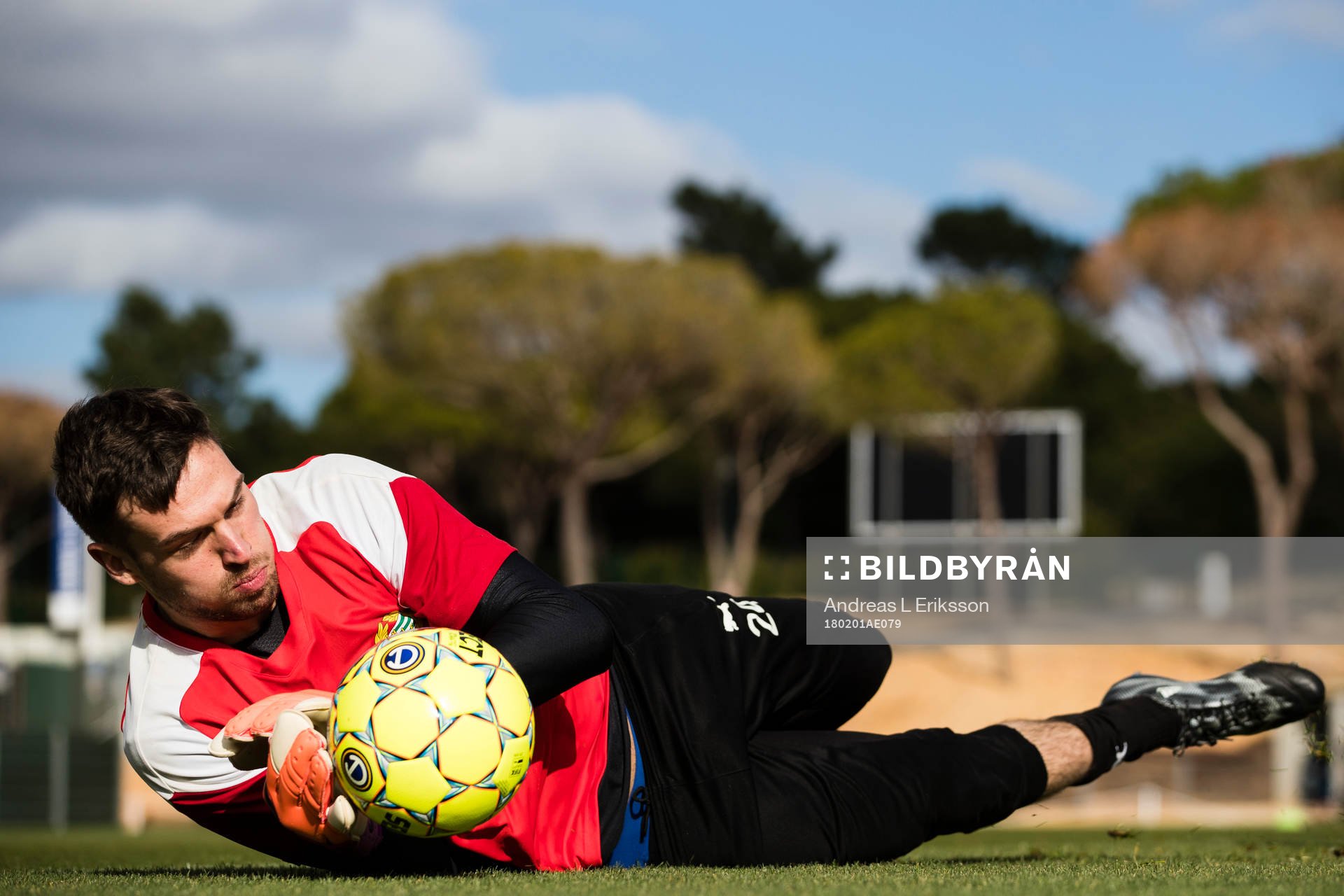 Hammarbys målvakt Davor Blazevic