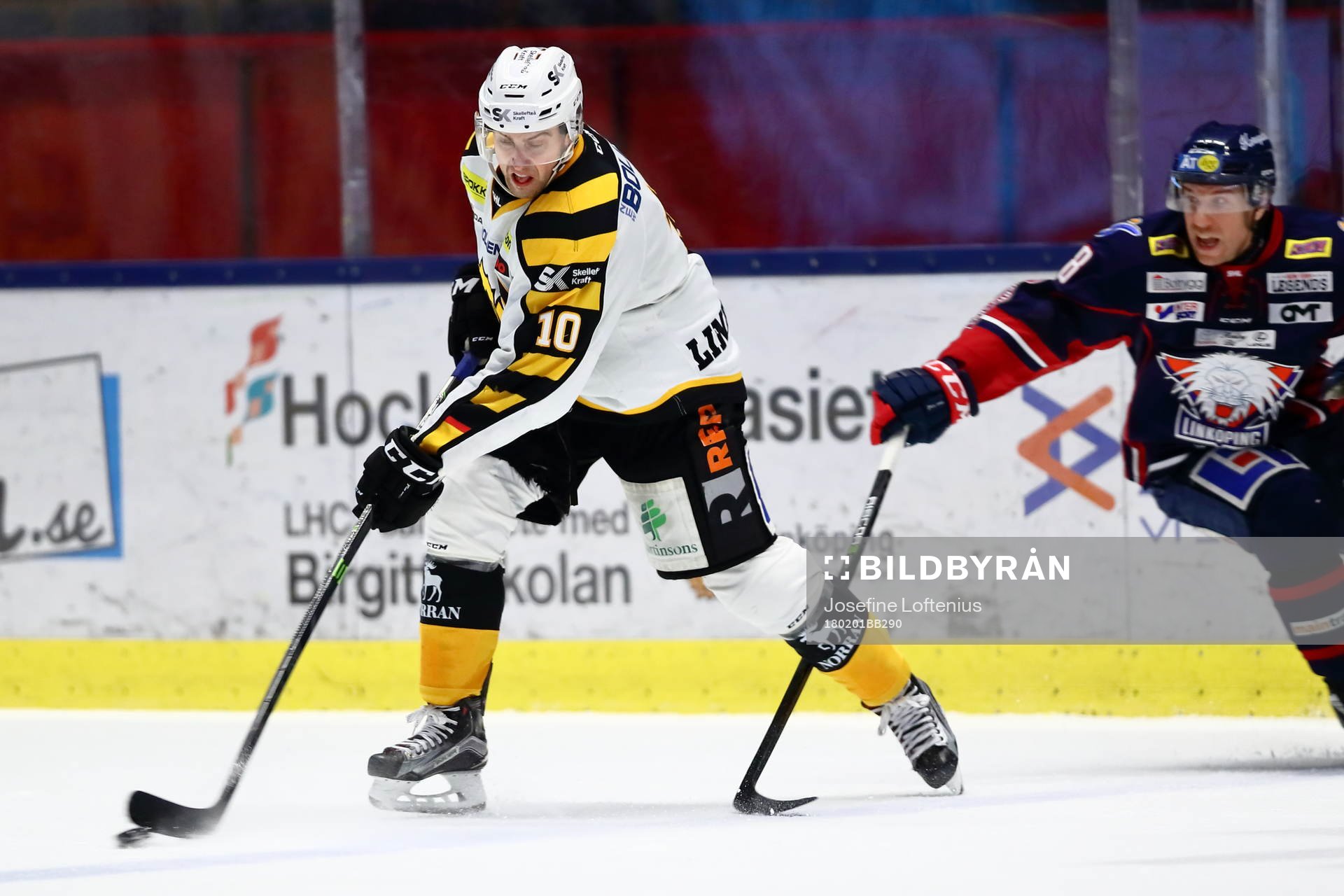 XXX under ishockeymatchen i SHL mellan Linköping och