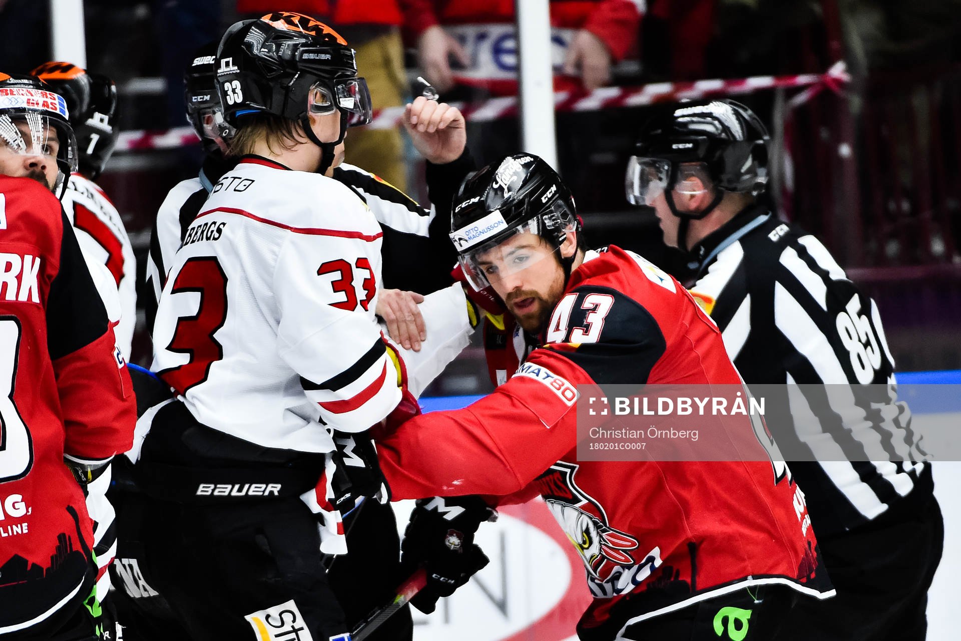Örebros Christopher Mastomäki i bråk med Malmö Redhawks