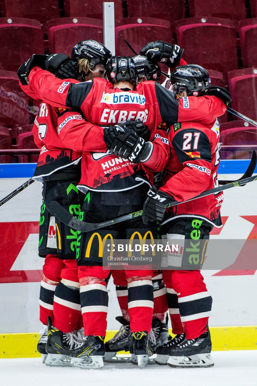 Malmö Redhawks Stefan Warg, Axel Wemmenborn, Frederik