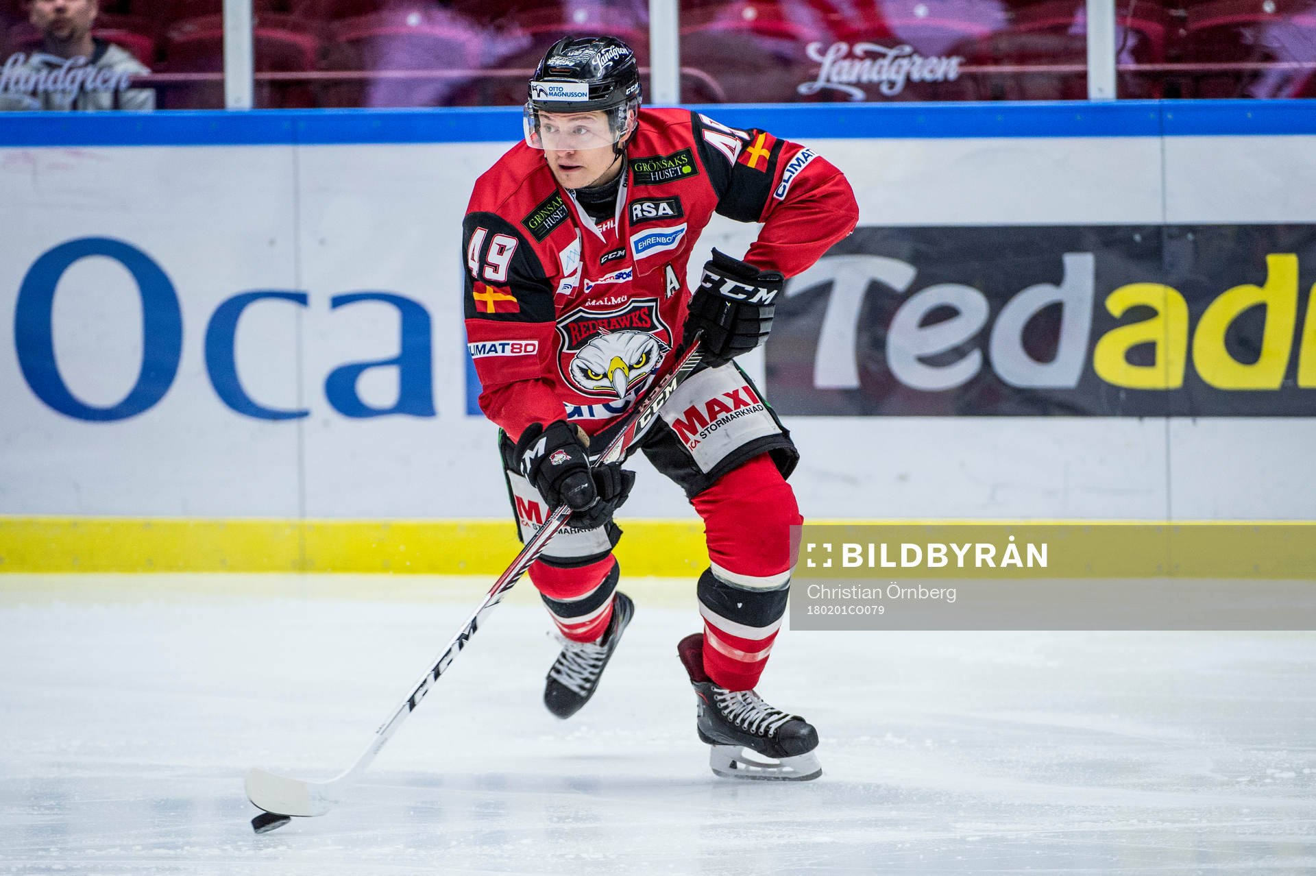 Malmö Redhawks Rhett Rakhshani