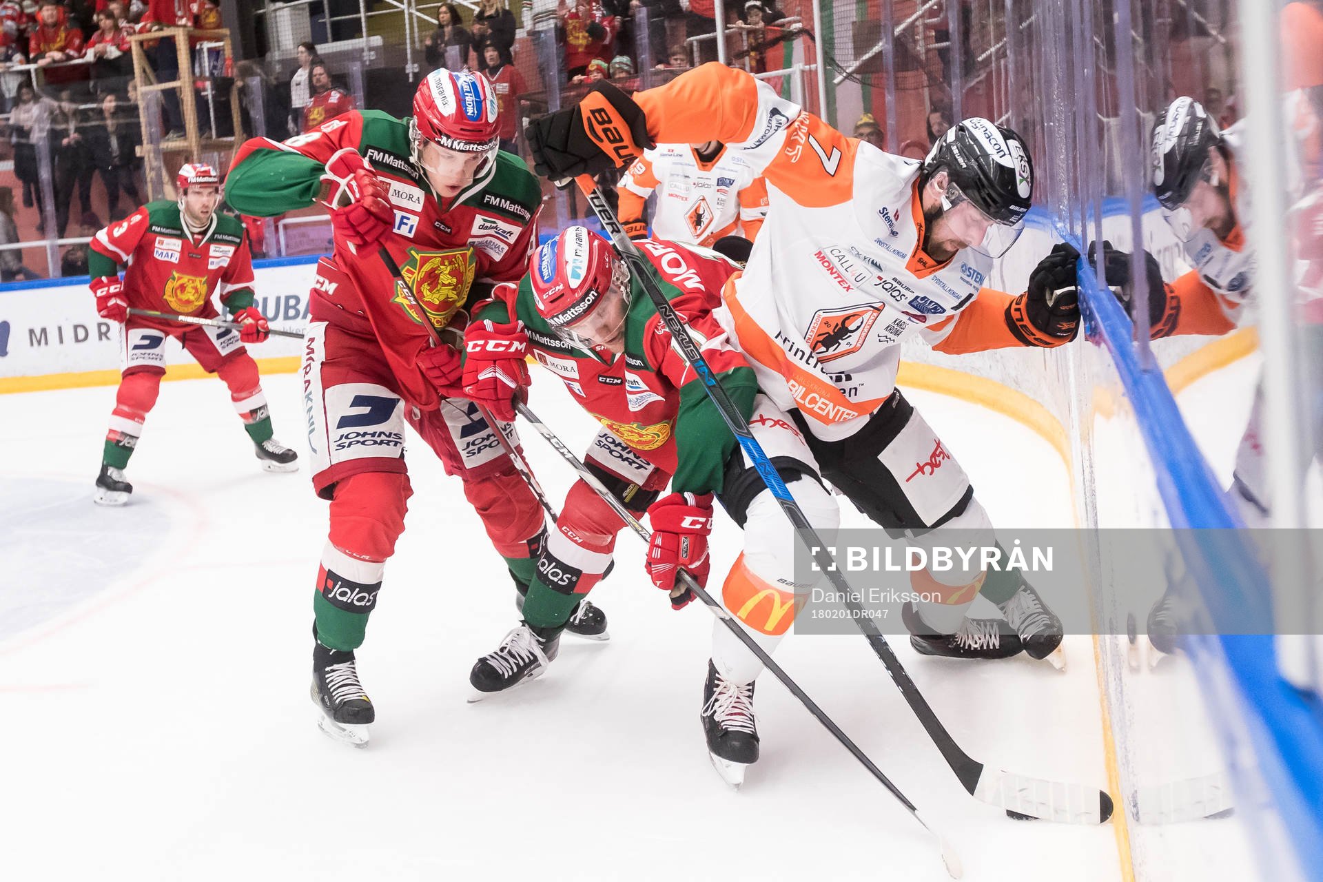 Moras Emil Aronsson och Alexander Hilmerson och Karlskronas