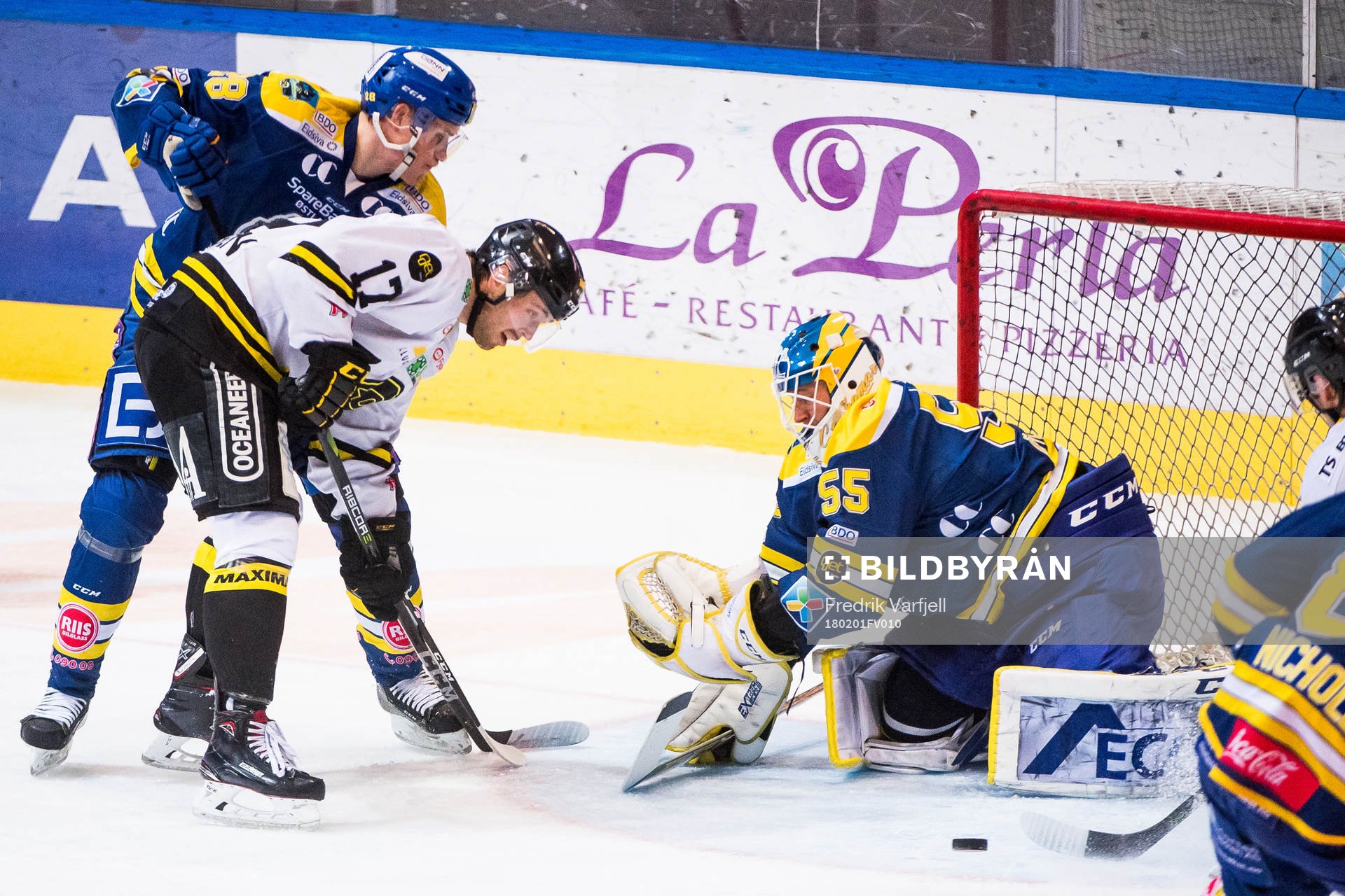 Eirik Østrem Salsten of Stavanger Oilers and goaltender