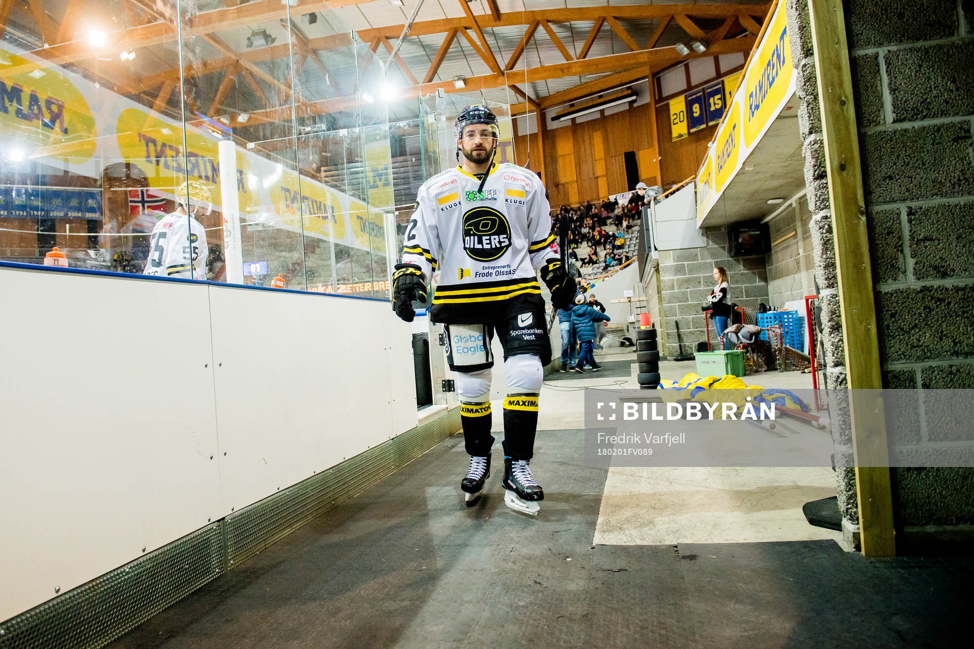 Mats Larsen Mostue of Stavanger Oilers