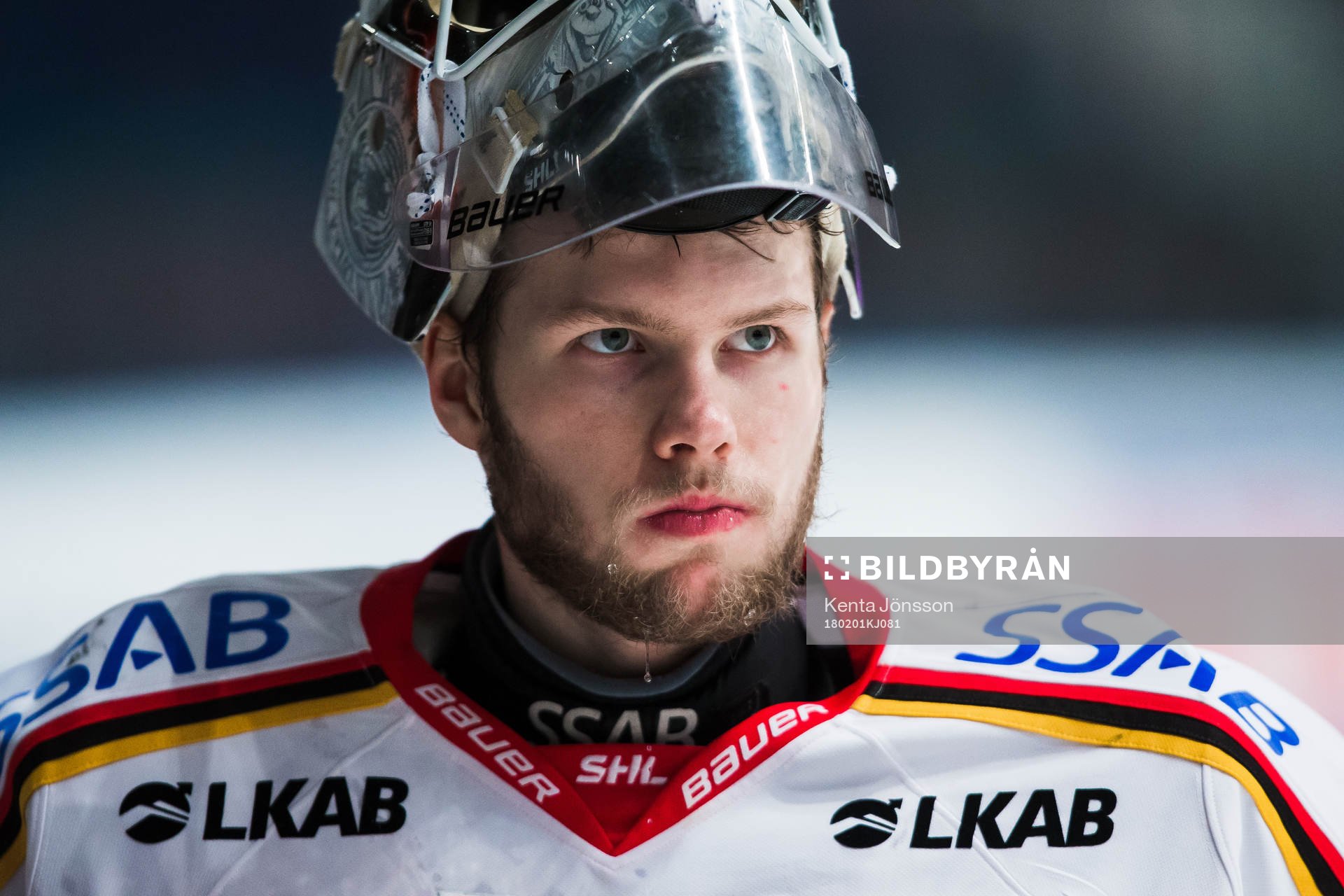 Luleås målvakt Filip Gustavsson