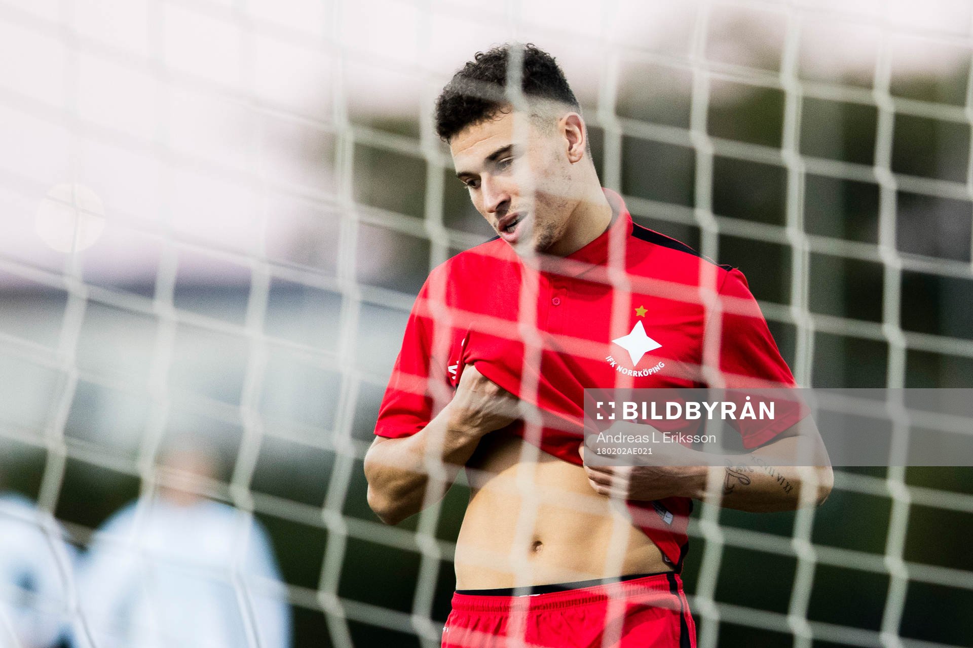 Norrköpings Jordan Larsson deppar