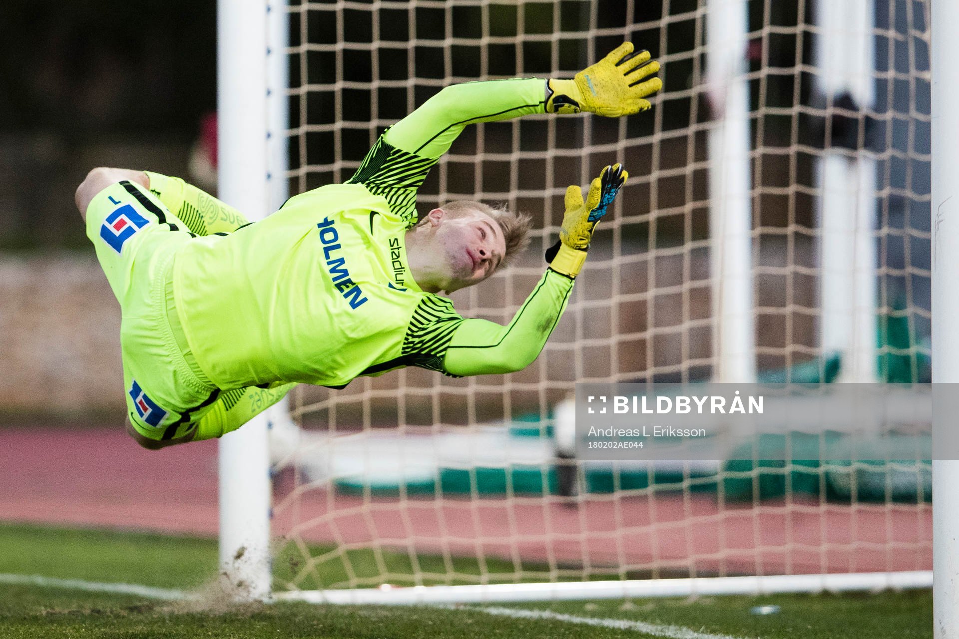 Norrköpings målvakt Isak Pettersson