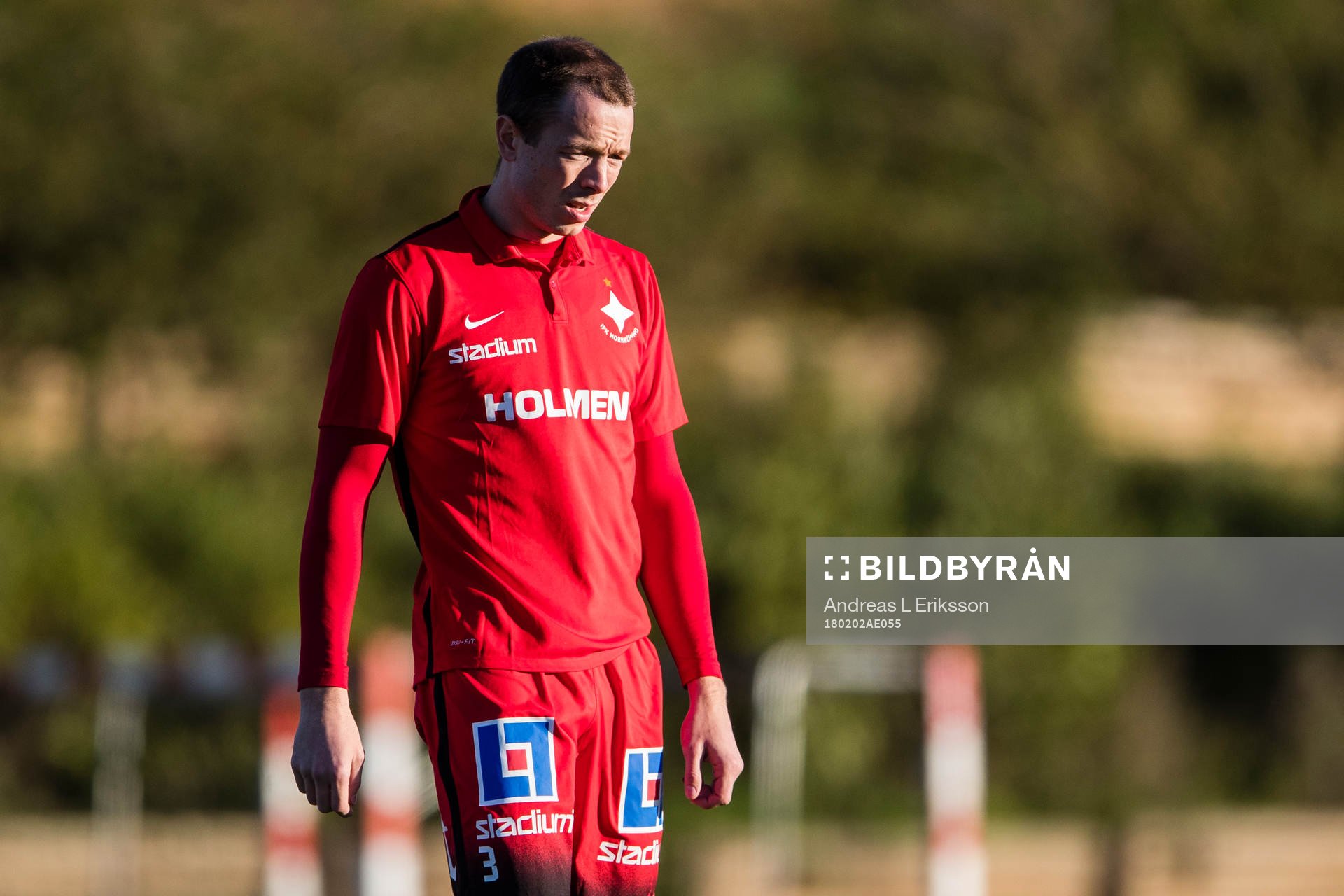 Norrköpings Jón Gudni Fjóluson deppar