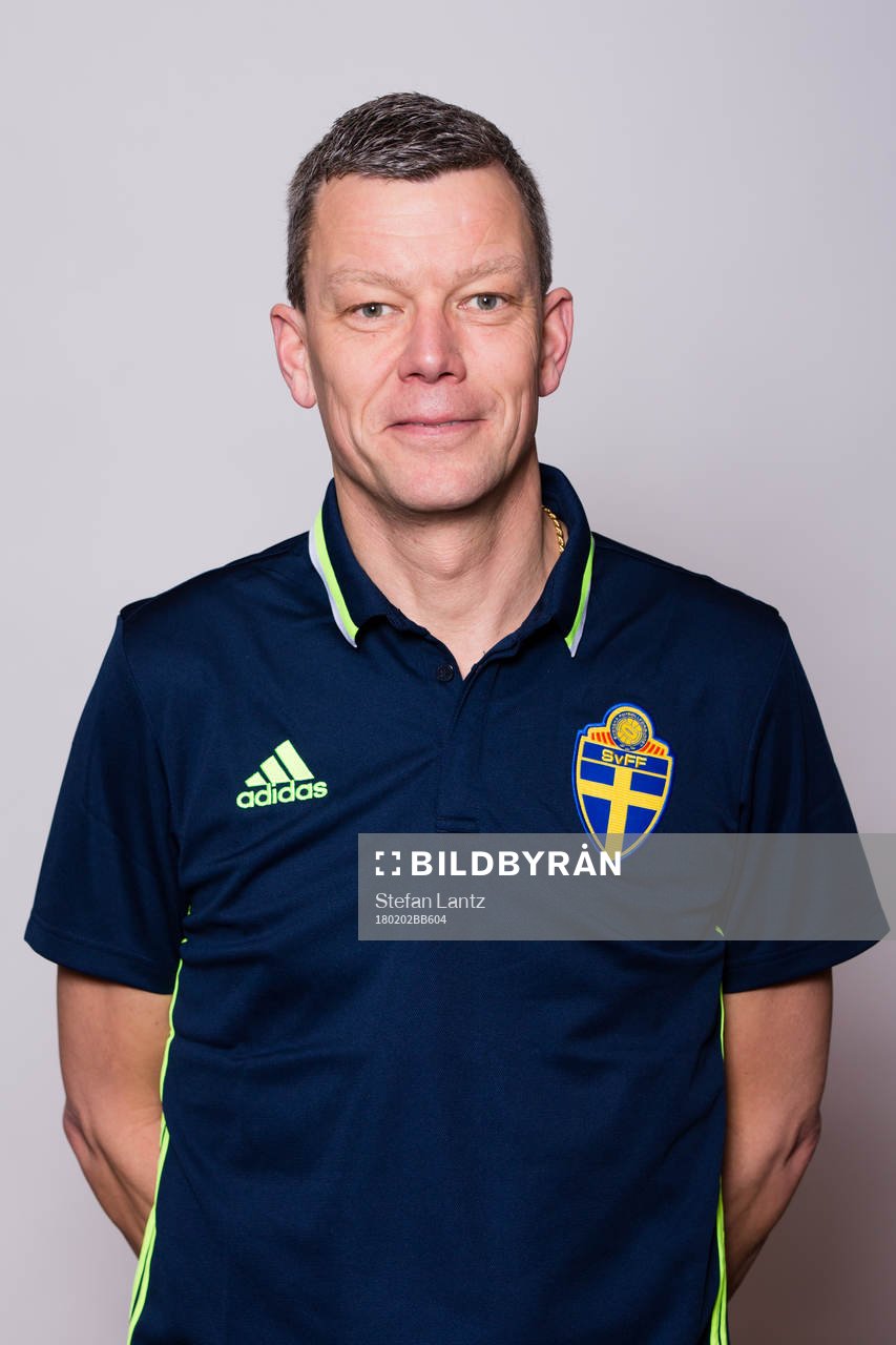 Magnus Vallerius poserar för ett porträtt under en fotografering den 2 februari 2018 i Jönköping. 