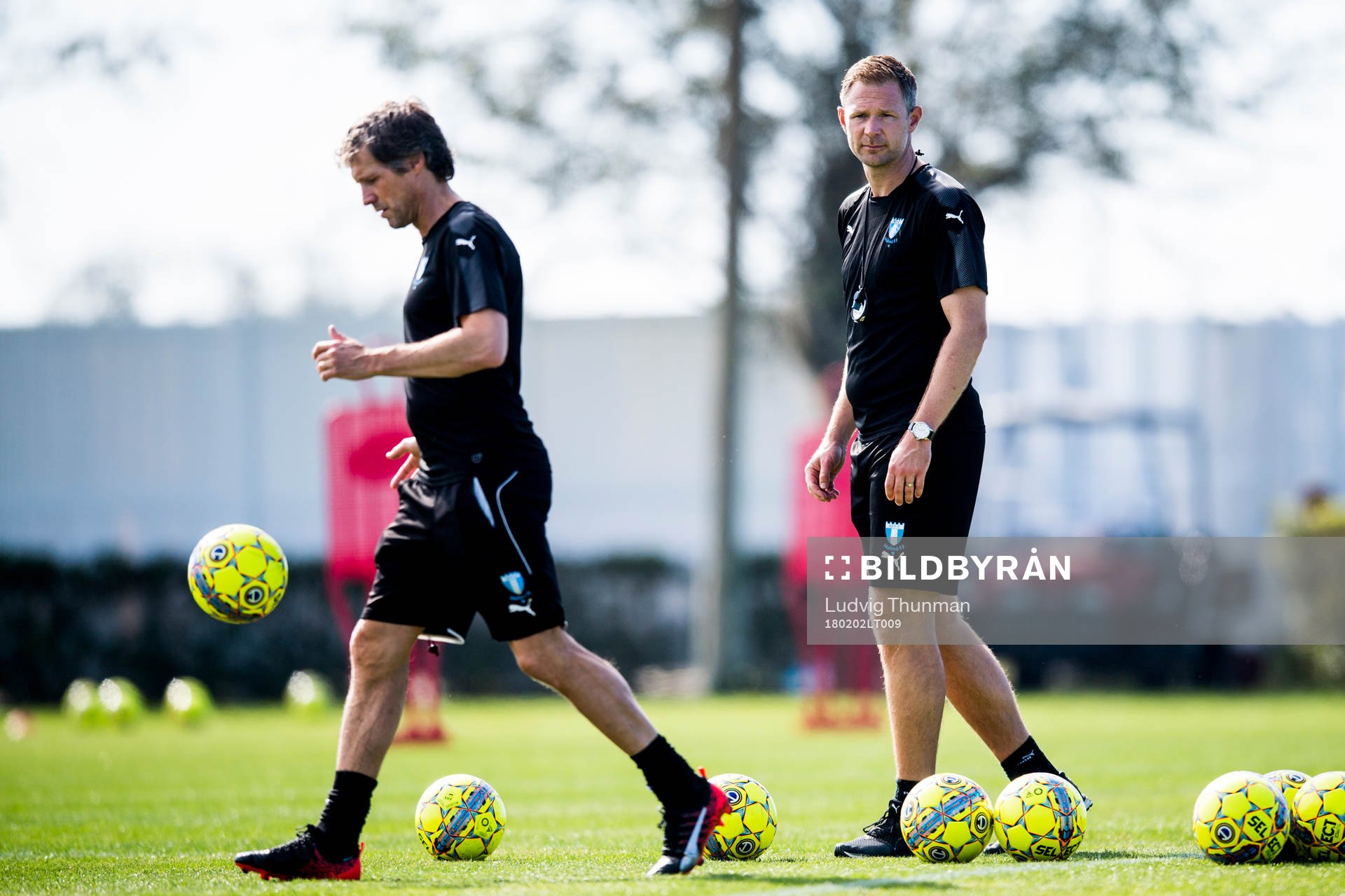 Malmö FFs assisterande tränare Jens Fjellström och