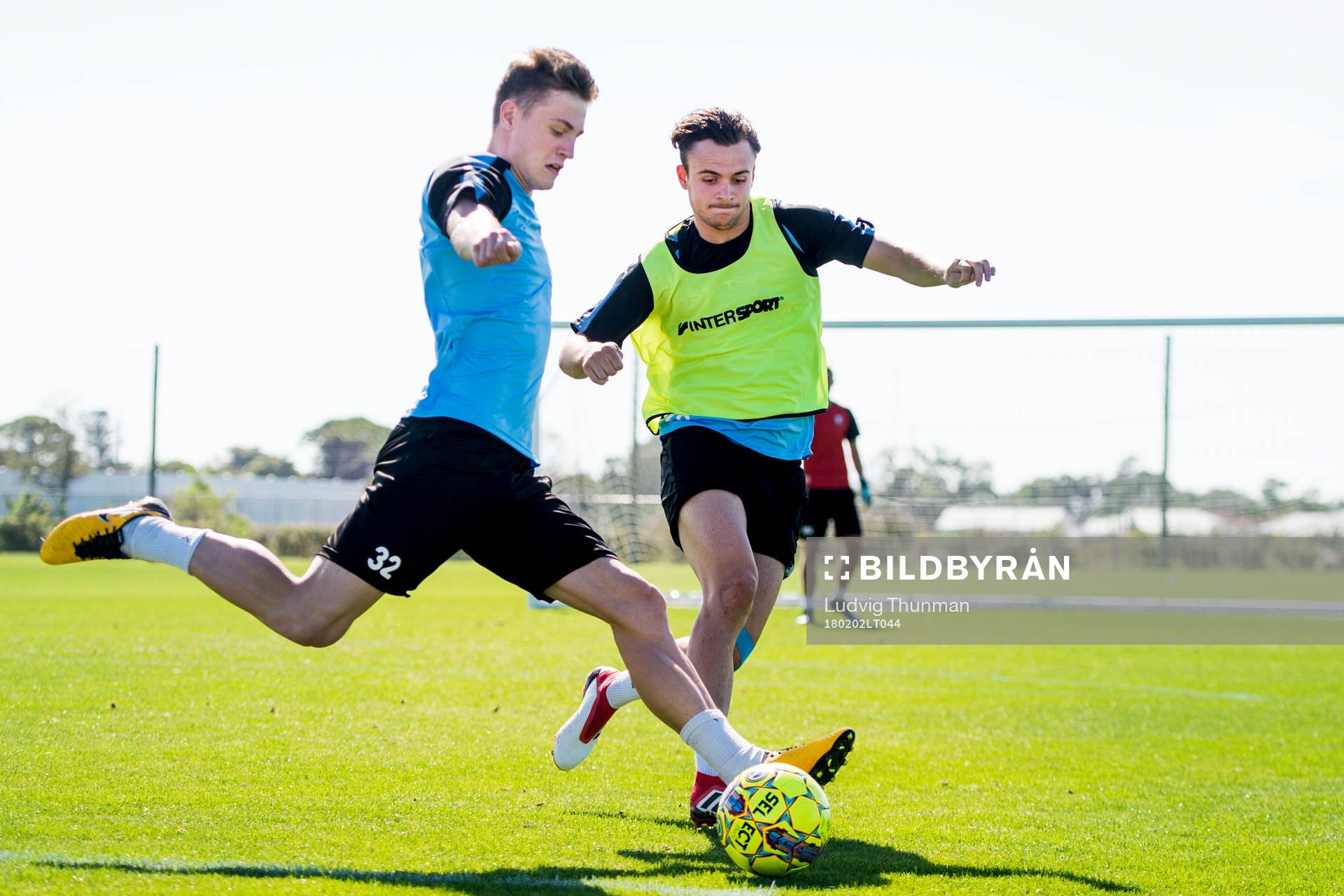 Malmö FFs Mattias Svanberg och Andreas Vindheim