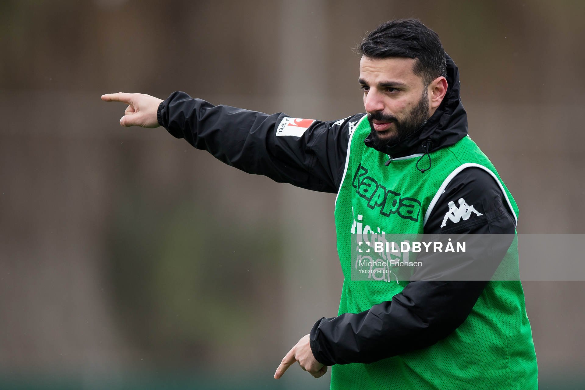 IFK Göteborgs tränare Poya Asbaghi