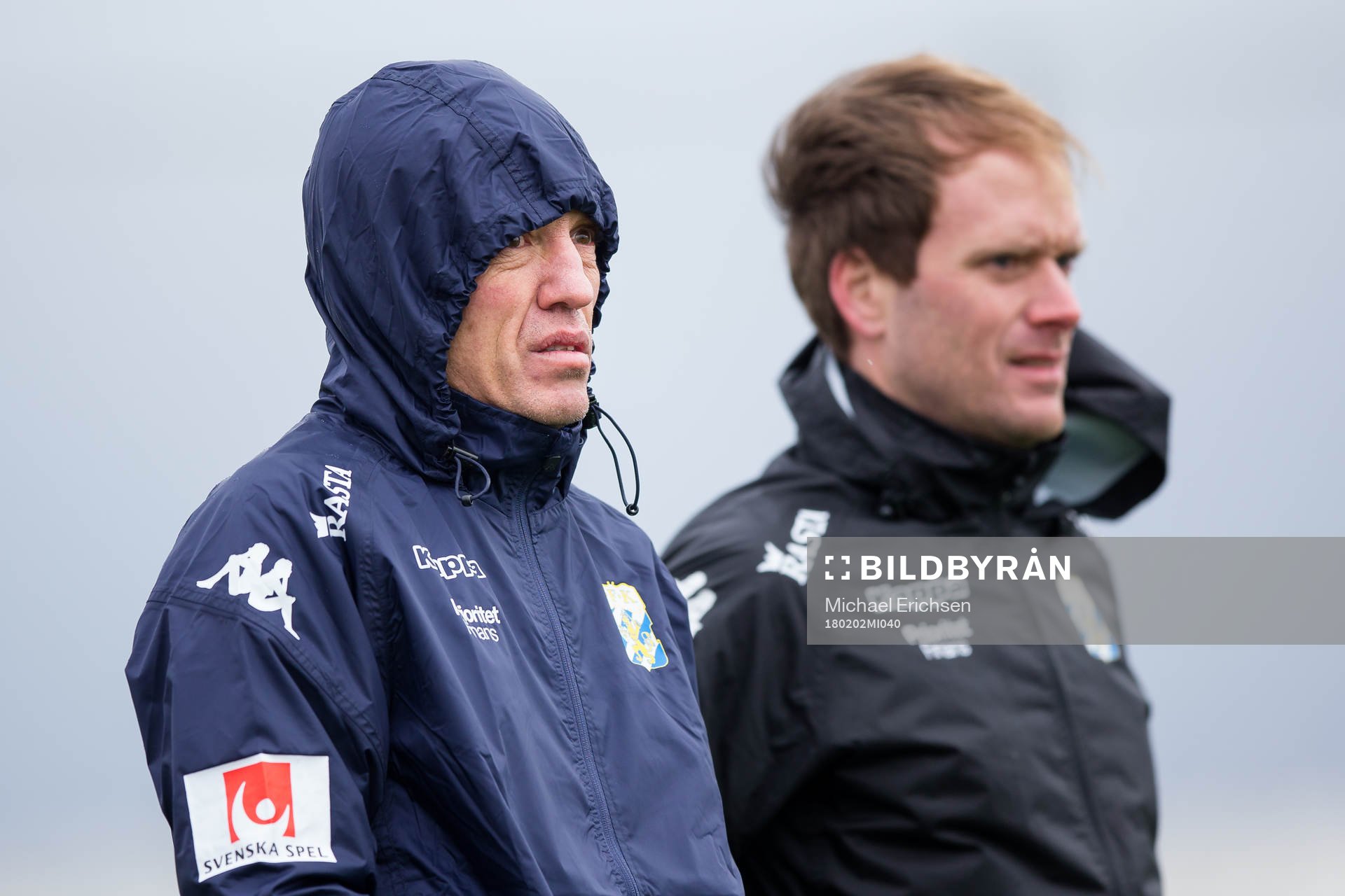 IFK Göteborgs sportchef Mats Gren och fysioterapeut Calle
