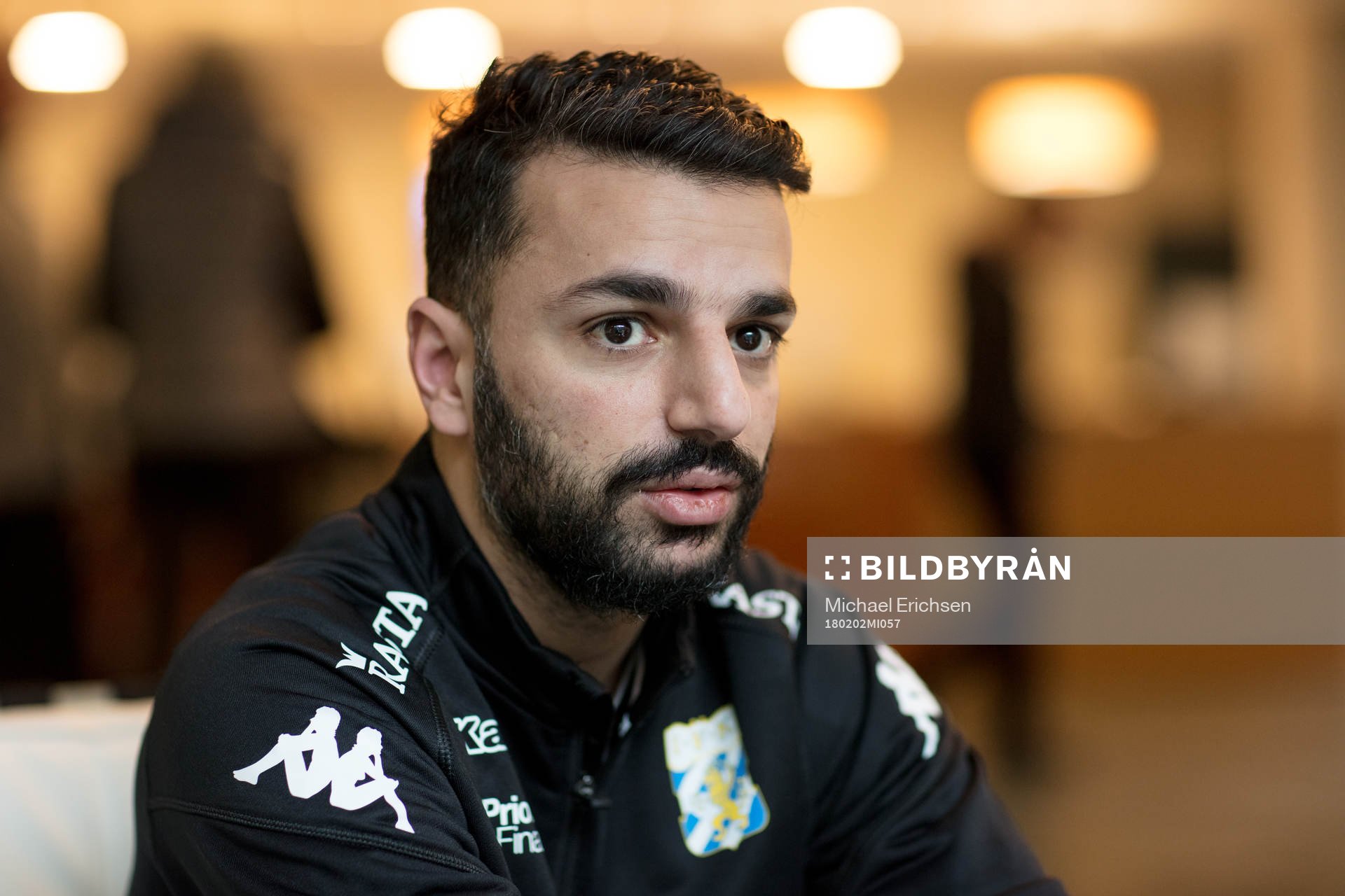 IFK Göteborgs tränare Poya Asbaghi efter en träning med IFK Göteborg den 2 februari 2018 i Pinatar Football Center.
