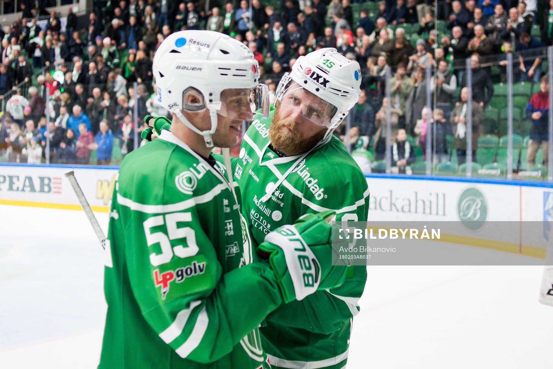 Rögles Janne Jalasvaara och Ben Youds