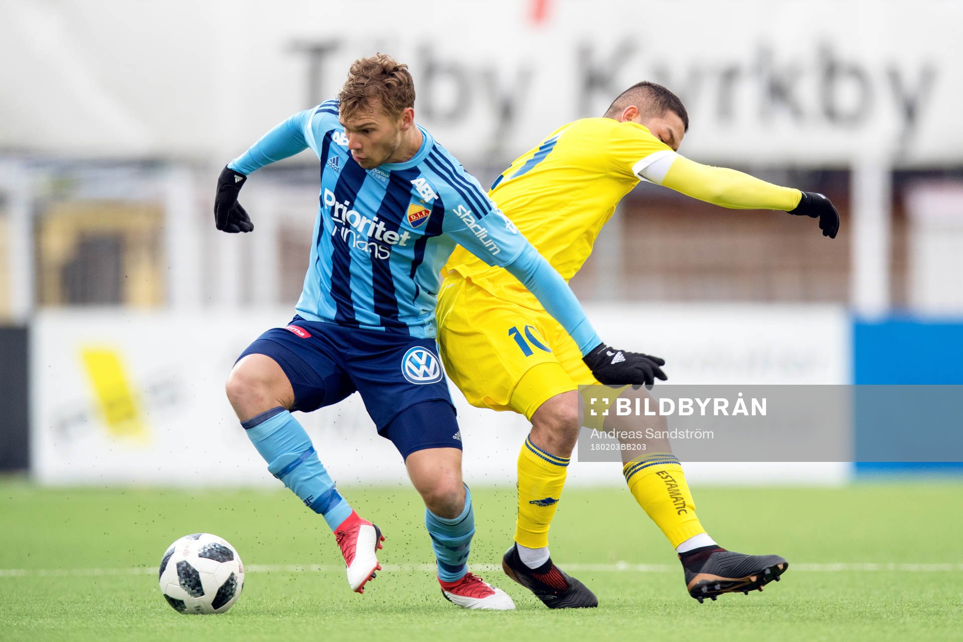 Djurgårdens Jesper Karlström och Helsingfors Moshtagh