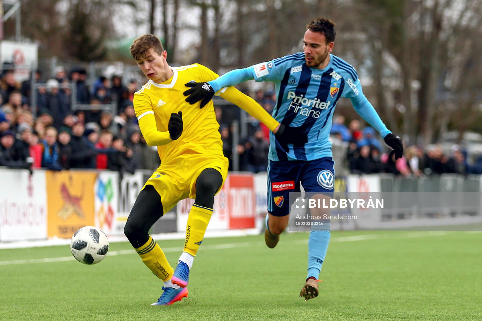 Djurgårdens Dzenis Kozica  och Helsingfors Daniel