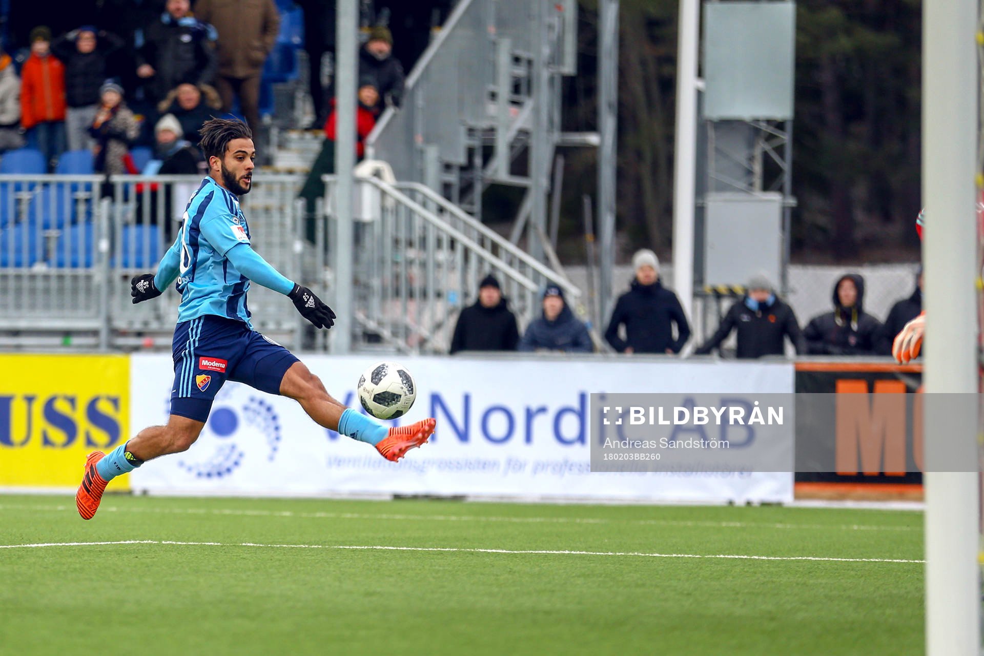 Djurgårdens Othman El Kabir gör 2-1