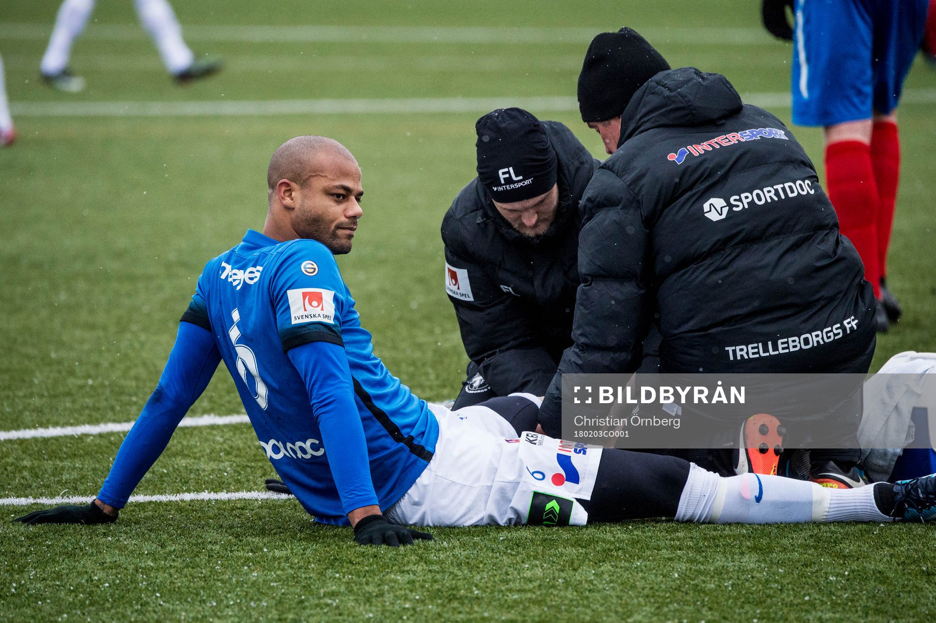 Trelleborgs Salif Camara Jönsson skadas