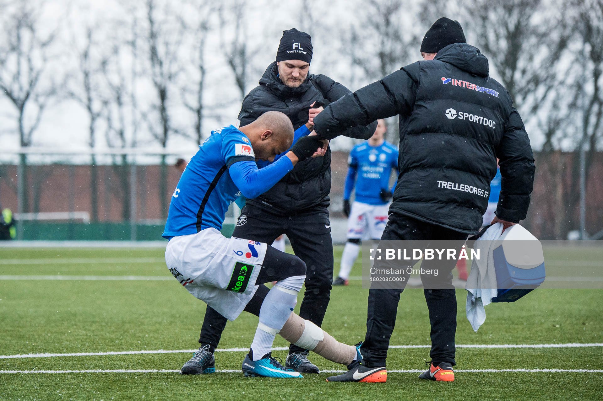 Trelleborgs Salif Camara Jönsson skadas