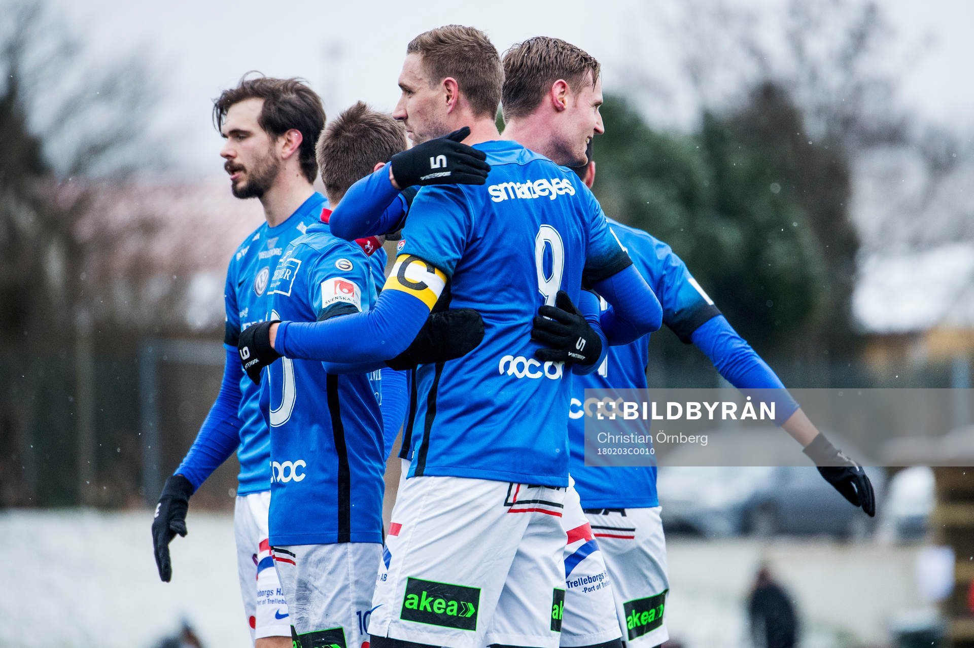 Trelleborgs Marcus Pode kramar om Anton Tideman