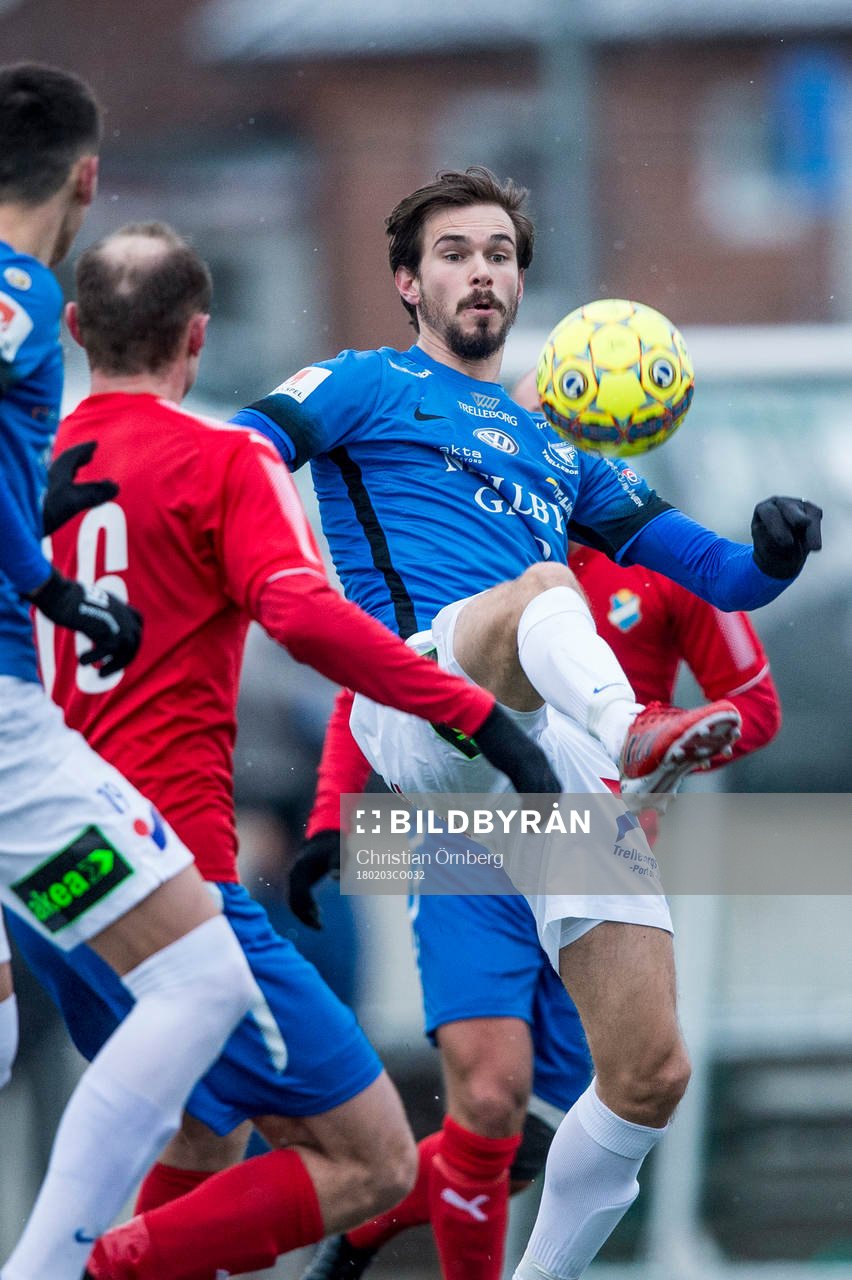 Trelleborgs Sebastian Ohlsson, Dennis Hadzikadunic och Erik