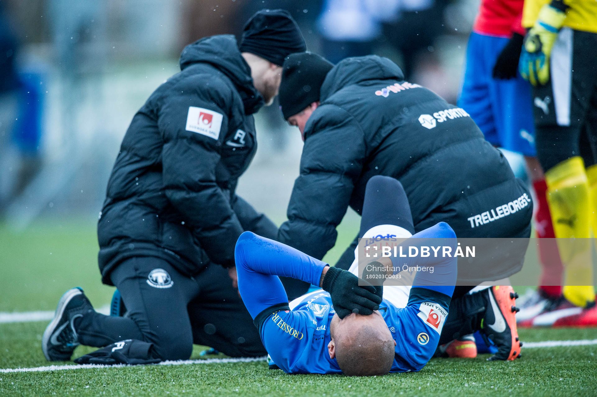Trelleborgs Salif Camara Jönsson skadas