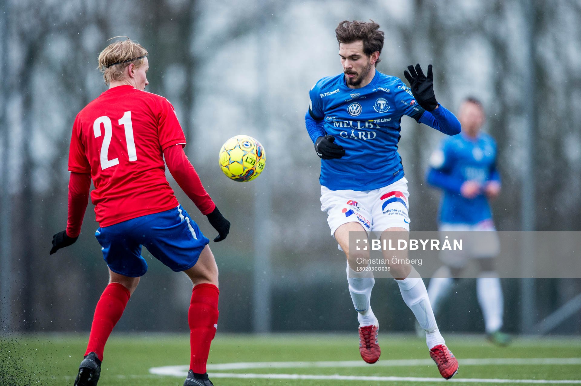 Östers Filip Örnblom mot Trelleborgs Sebastian Ohlsson