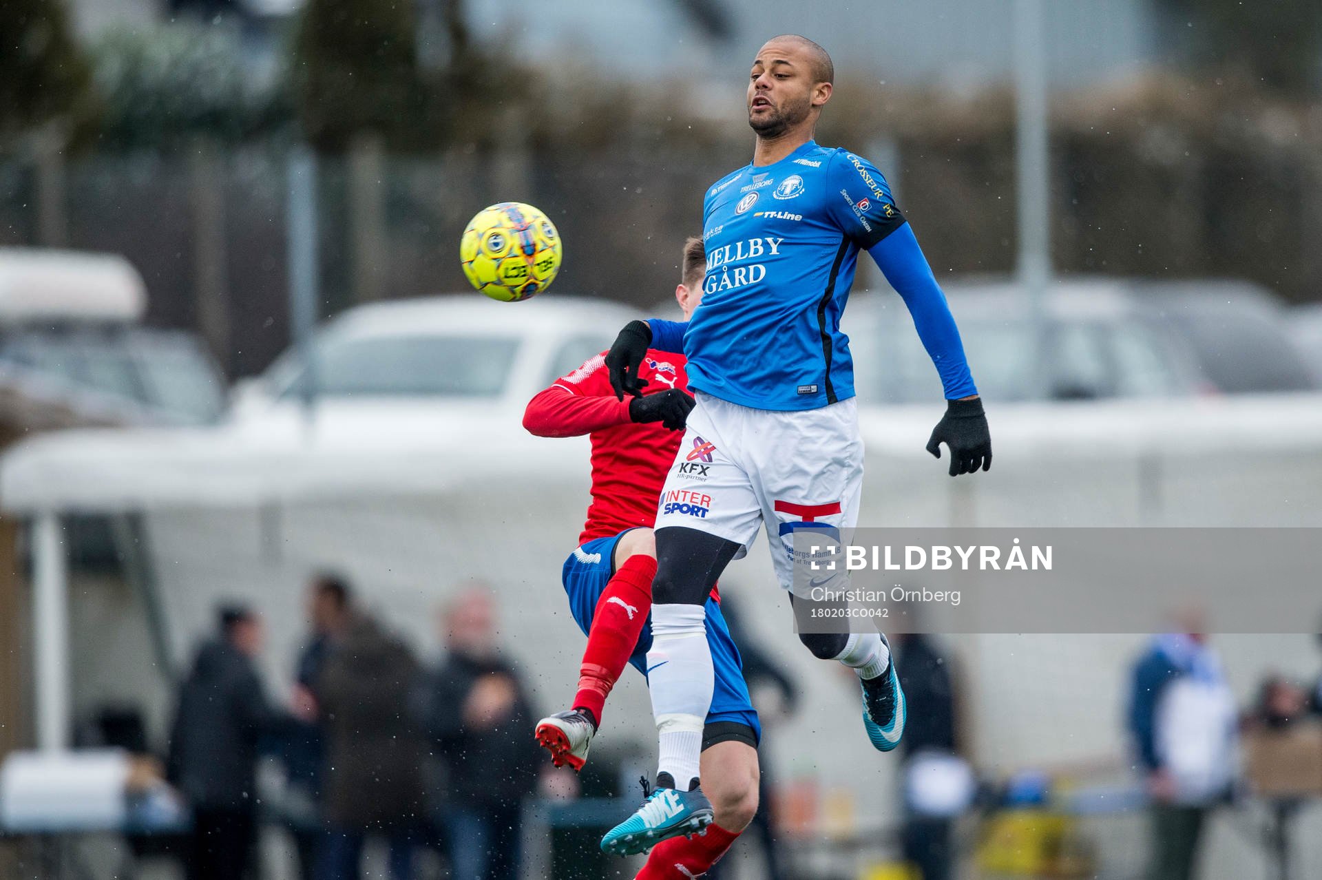 Trelleborgs Salif Camara Jönsson mot Östers Fredrik