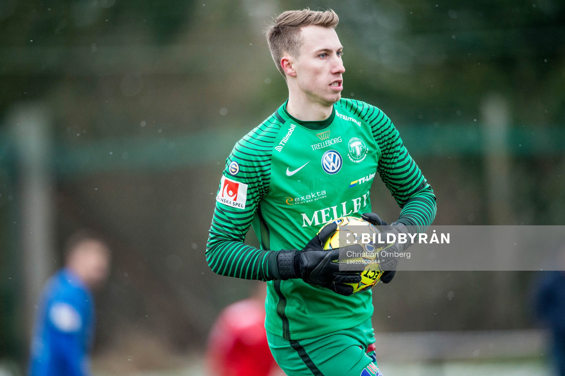 Trelleborgs målvakt Dennis Petersson