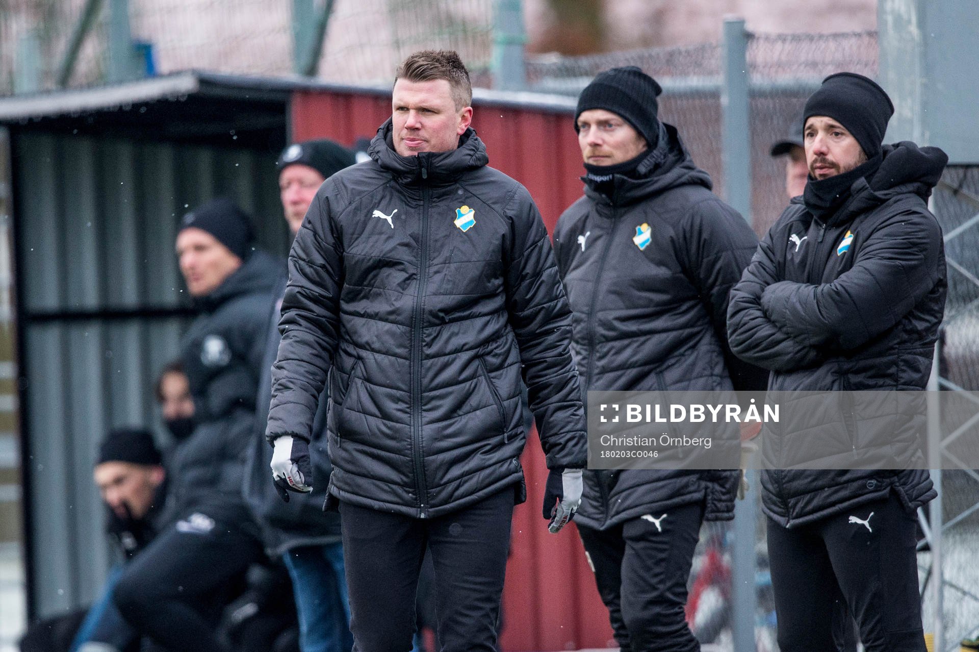 Östers tränare Christian Järdler