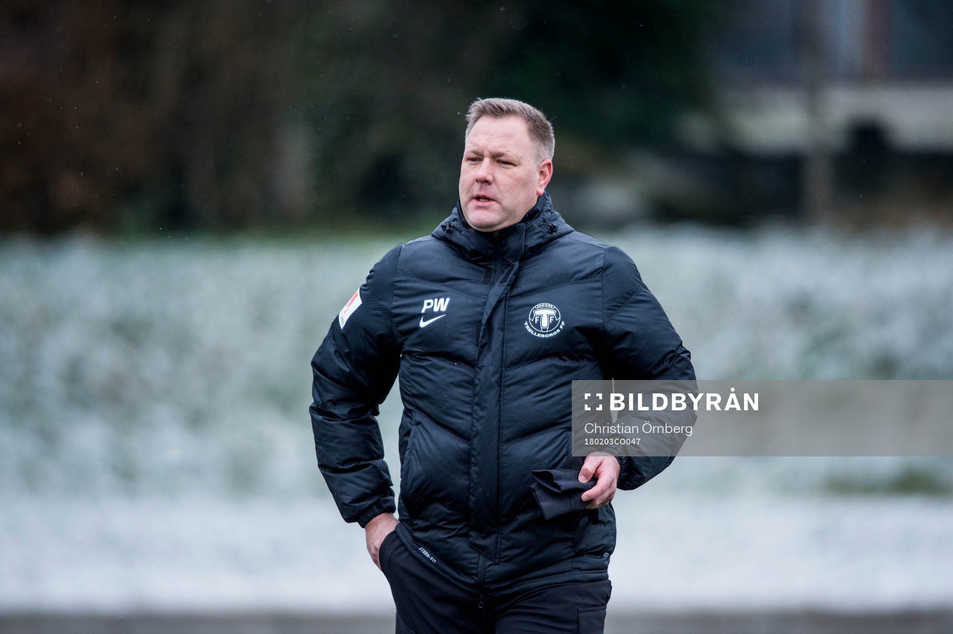 Trelleborgs tränare Patrick Winqvist